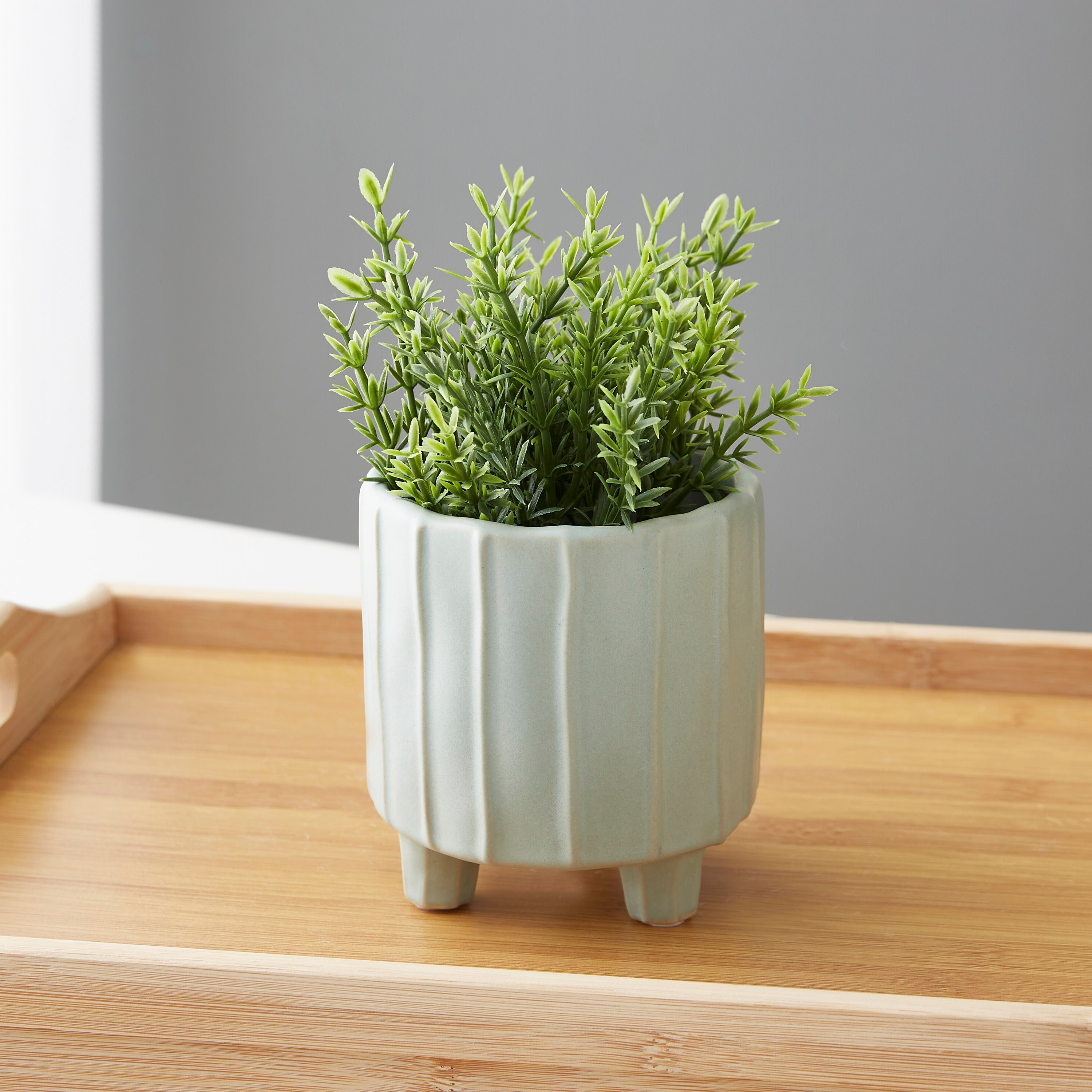 مزهرية أسطوانية سيراميك من سانسا - 11×11 ×12 سم-hbxbedroom-decorandaccessories-vases-image-2