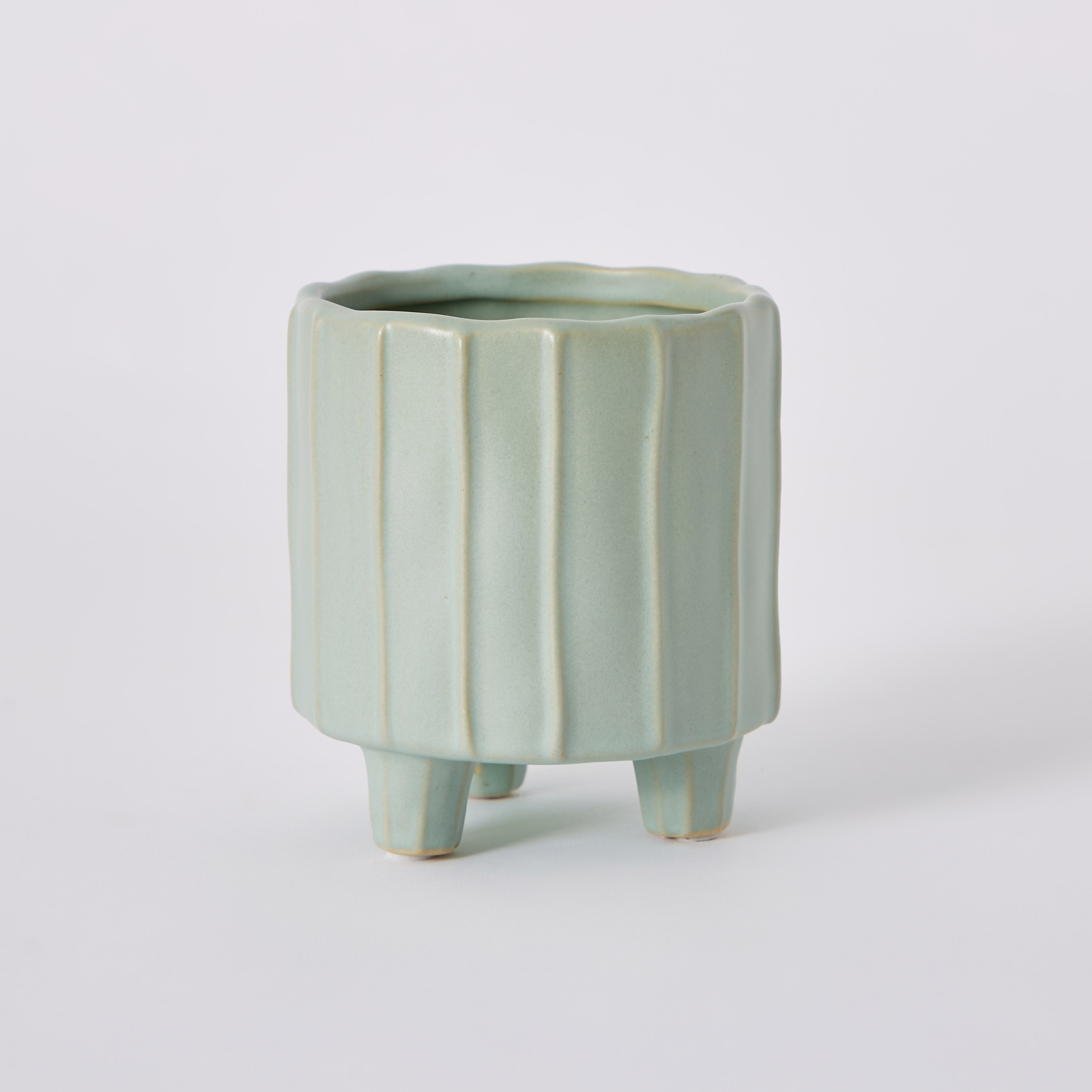 مزهرية أسطوانية سيراميك من سانسا - 11×11 ×12 سم-hbxbedroom-decorandaccessories-vases-image-5