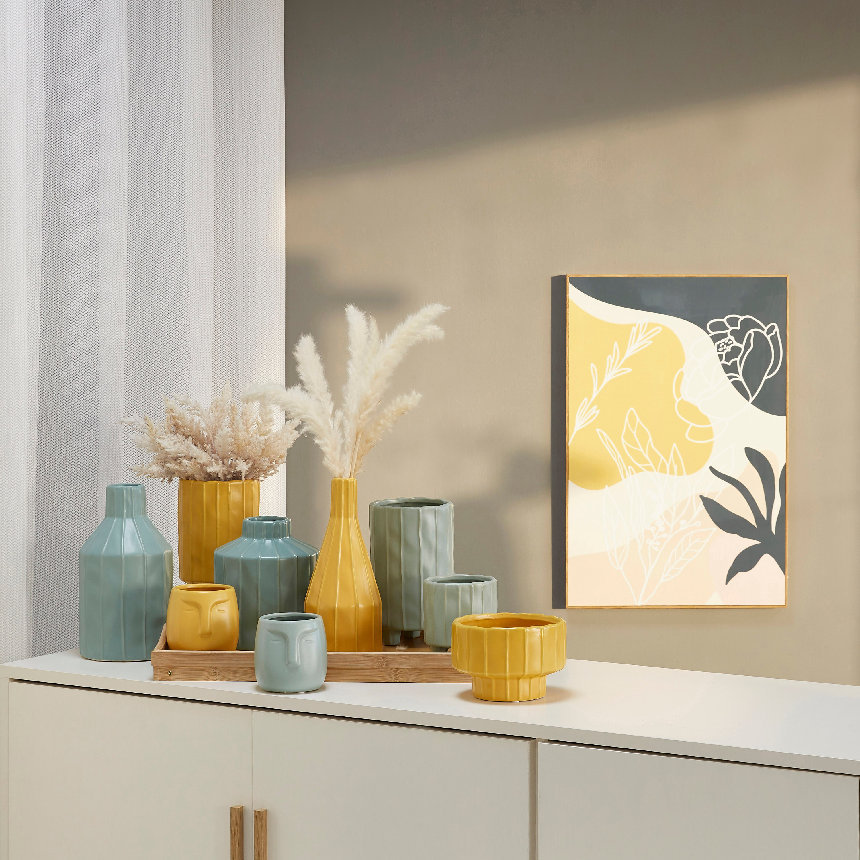 مزهرية سيراميك من سانسا - 15.5x15.5x19 سم-hbxbedroom-decorandaccessories-vases-image-4