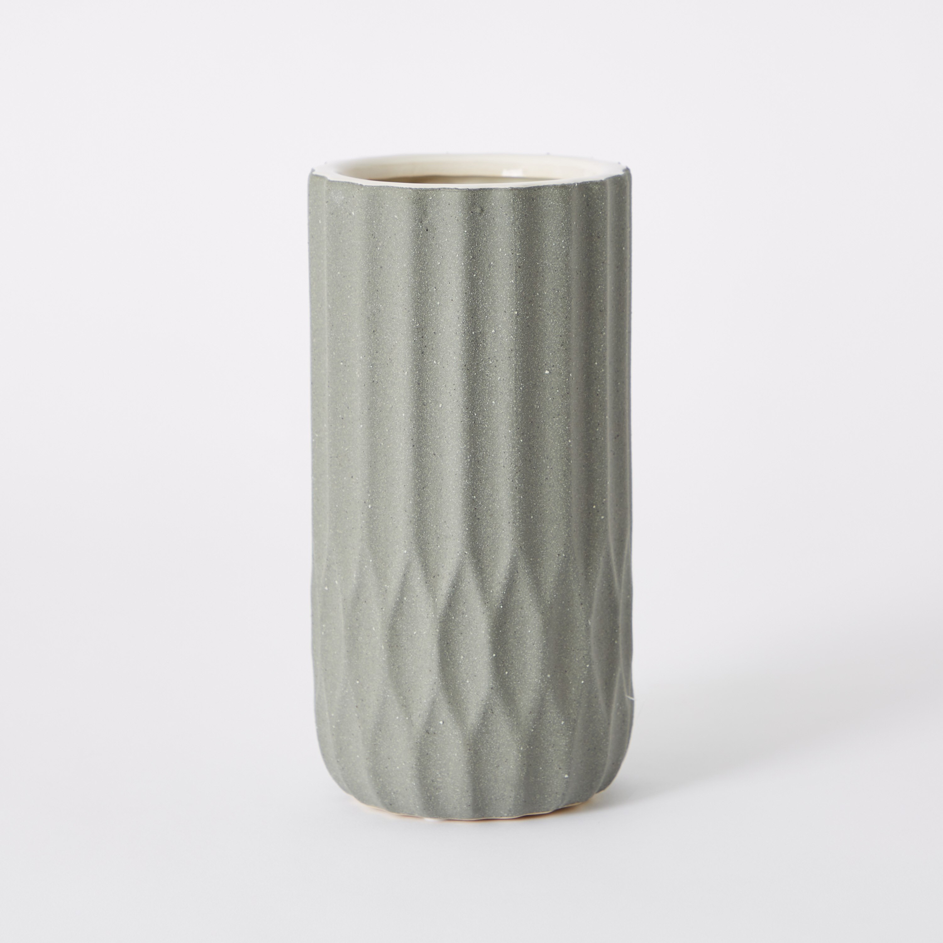 مزهرية سيراميك من سانسا - 12x12x25.5 سم-hbxbedroom-decorandaccessories-vases-image-5