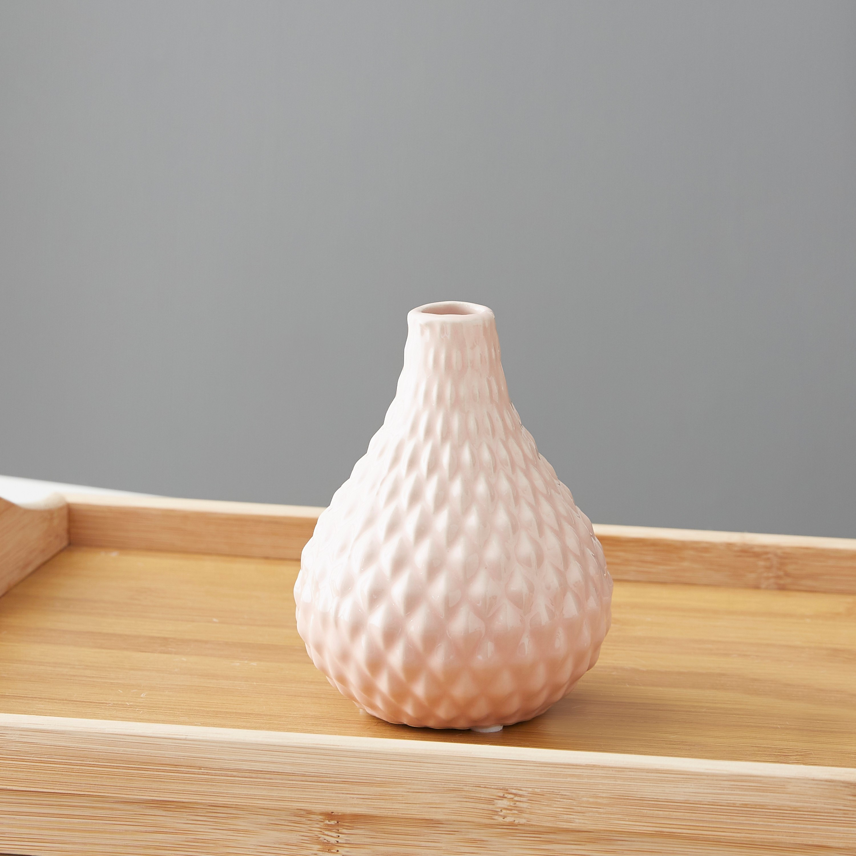 مزهرية نولا مستديرة من الخزف من سانسا - 11×11×13 سم-hbxbedroom-decorandaccessories-vases-image-2