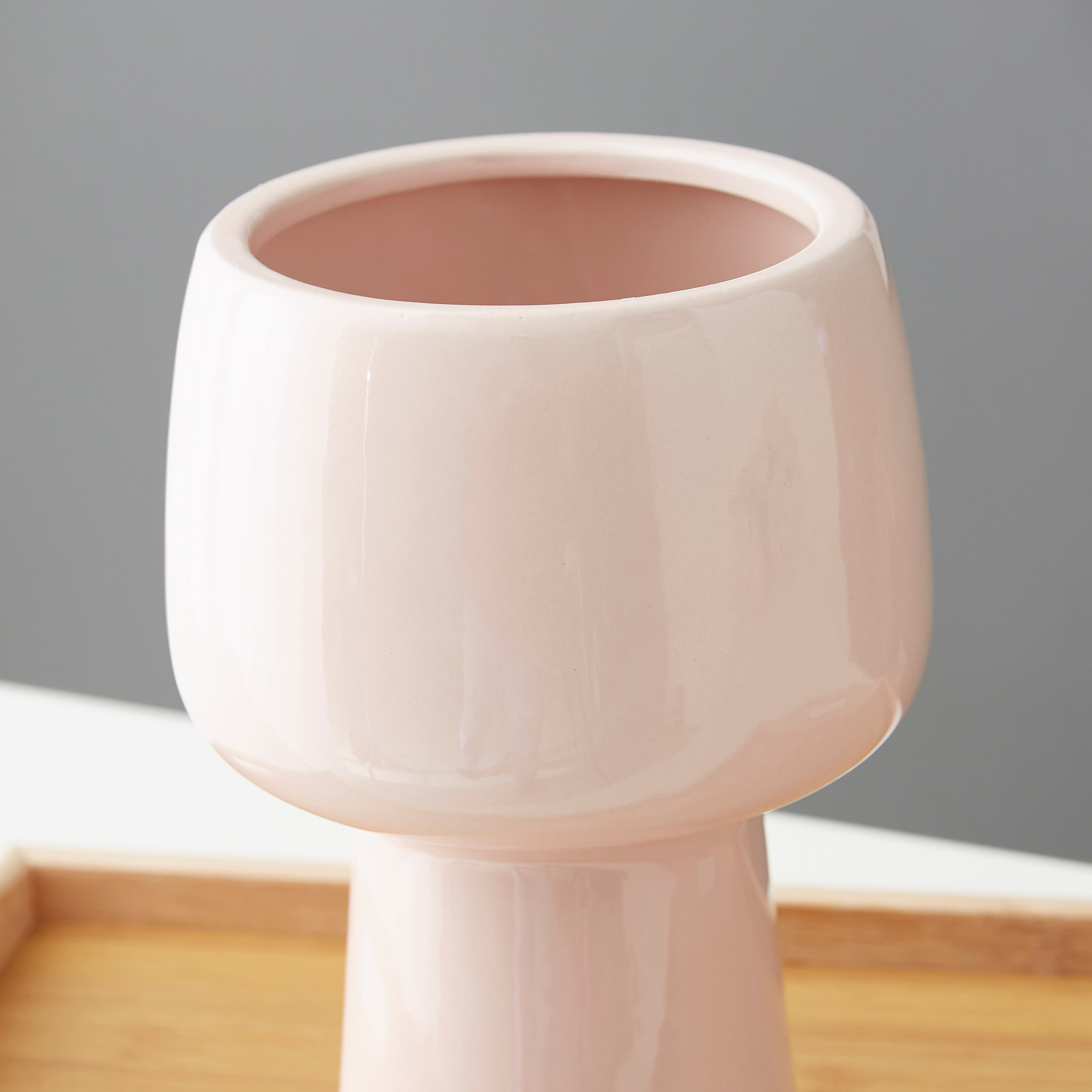مزهرية سيراميك من سانسا - 15x15x23 سم-hbxbedroom-decorandaccessories-vases-image-3