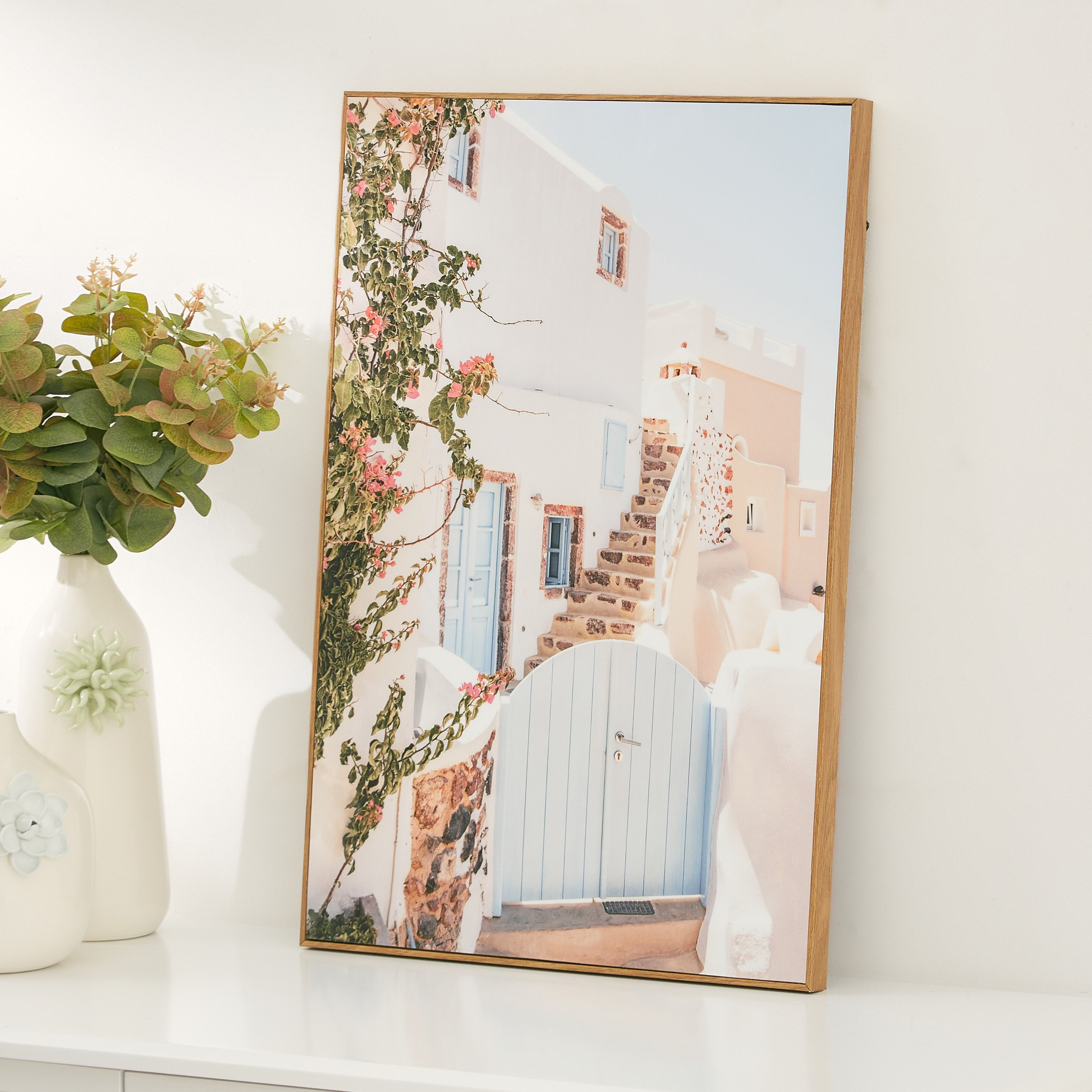 لوحة مؤطّرة لامعة بتصميم منزل من ليونور - 40x3x60 سم-PROMO_HB_AE_B1G1_250925-image-2