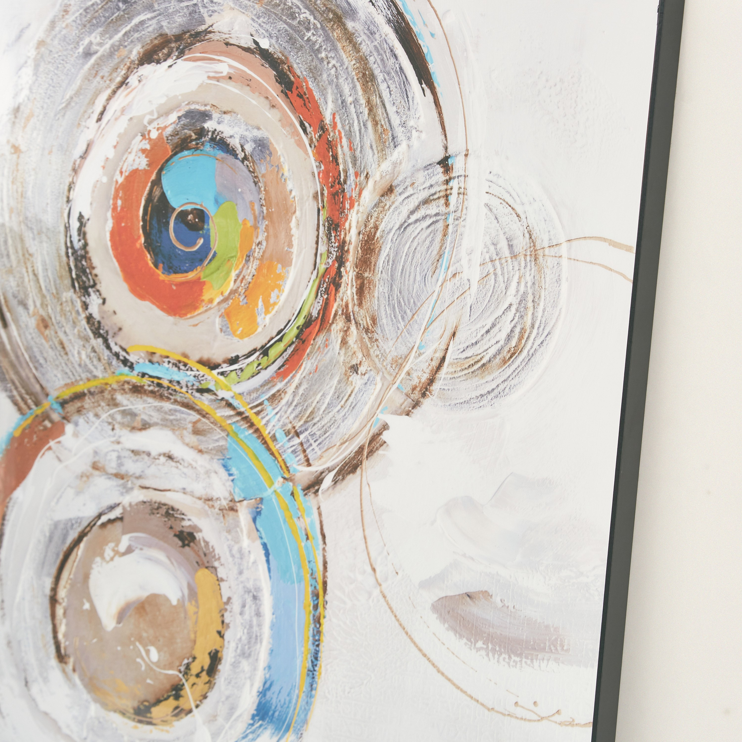 لوحة قماشية ملونة تجريدية لامعة من ليونور - 60x3x60 سم-PROMO_HB_AE_B1G1_250925-image-3