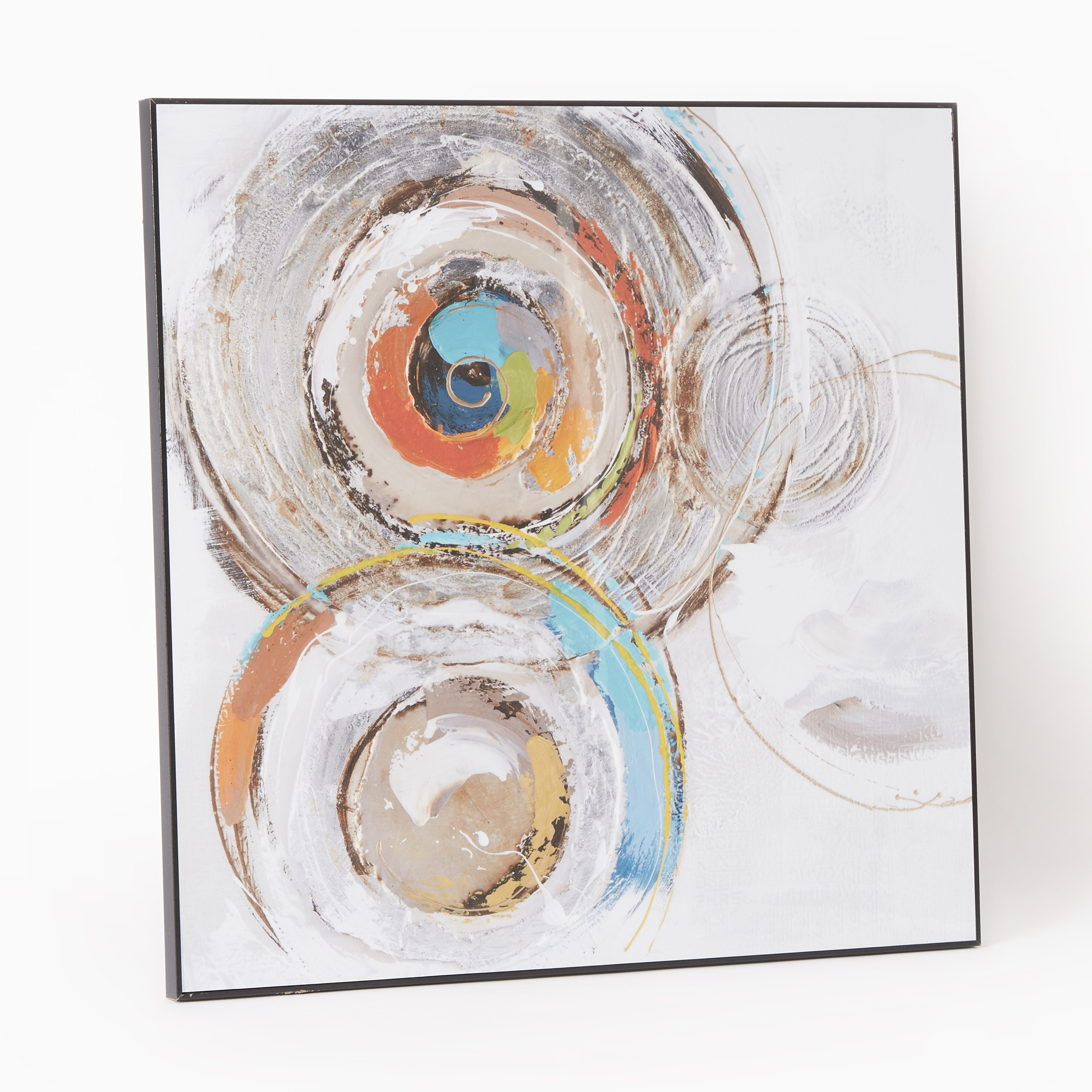 لوحة قماشية ملونة تجريدية لامعة من ليونور - 60x3x60 سم-PROMO_HB_AE_B1G1_250925-image-5