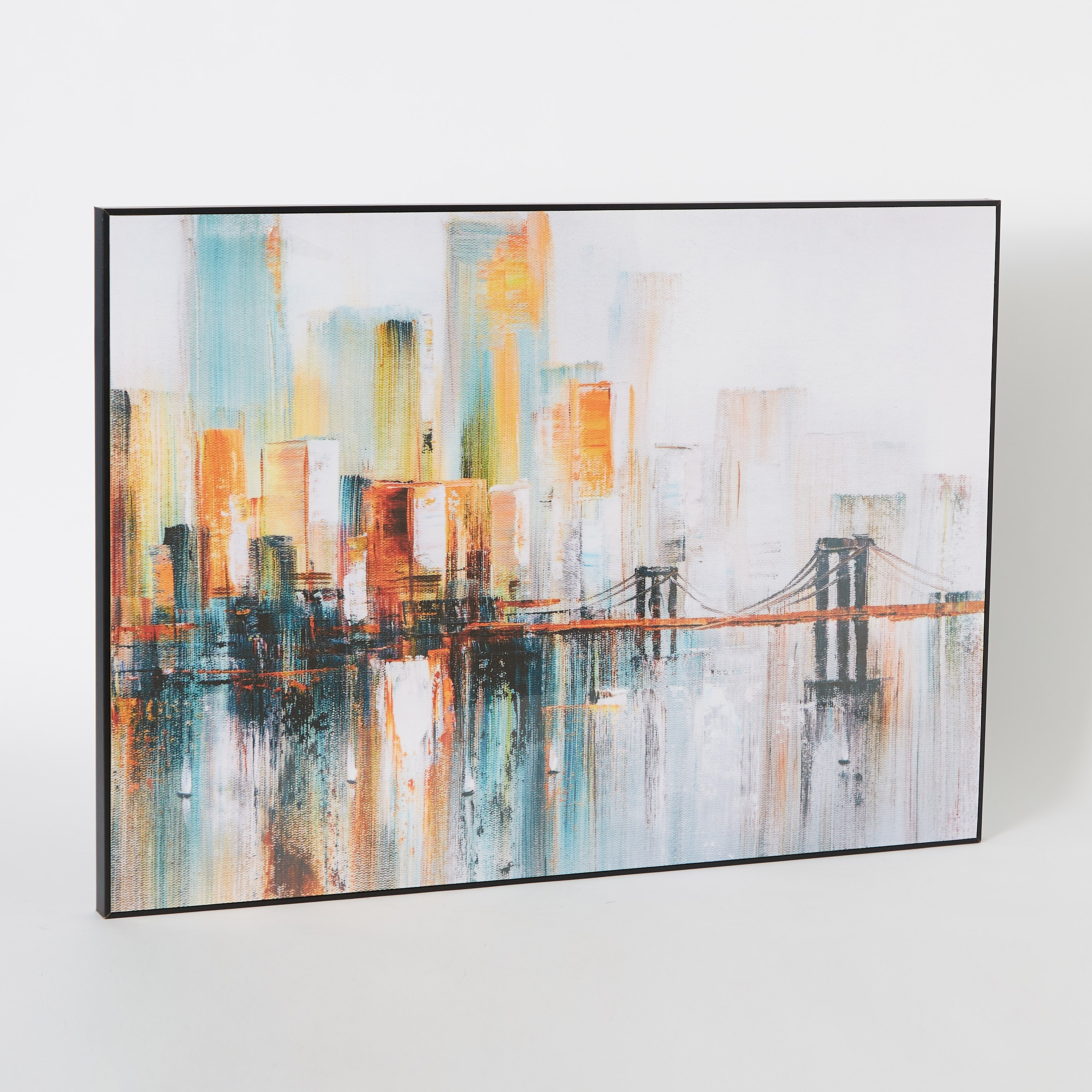 لوحة مؤطّرة مطلية ولامعة بتصميم كوبري من إيفورا - 70x3x50 سم-PROMO_HB_AE_B1G1_250925-image-5