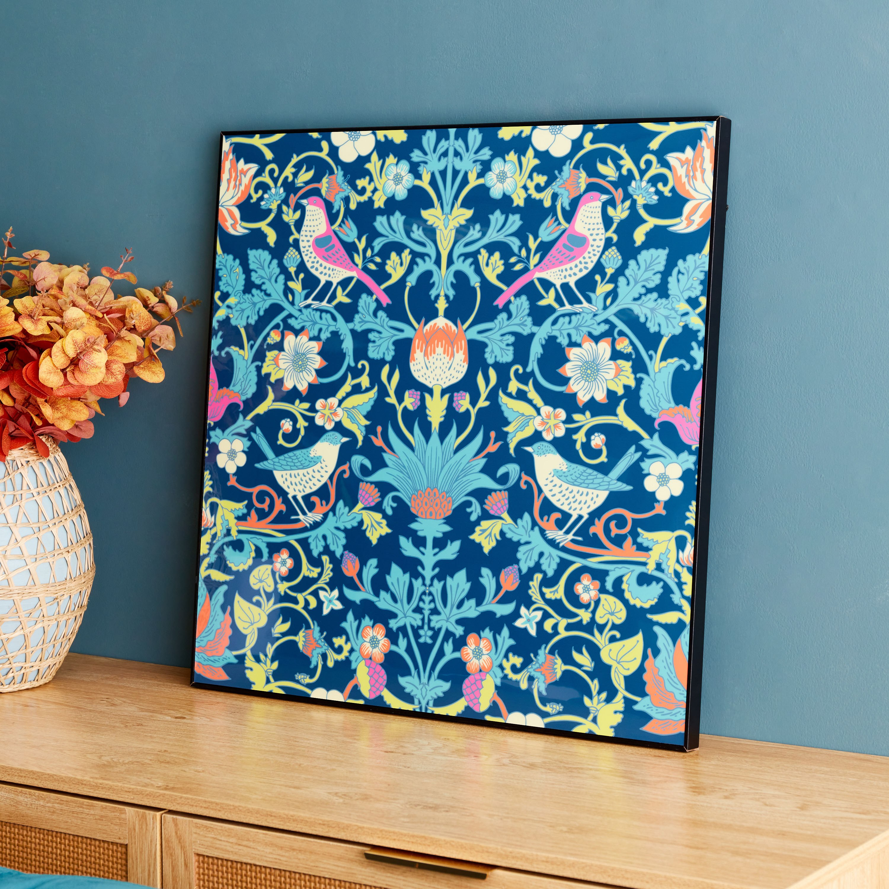 لوحة مؤطّرة لامعة من ميدنايت - 60x3x60 سم-hbxhomeware-hbxdecorandfurnishings-image-2