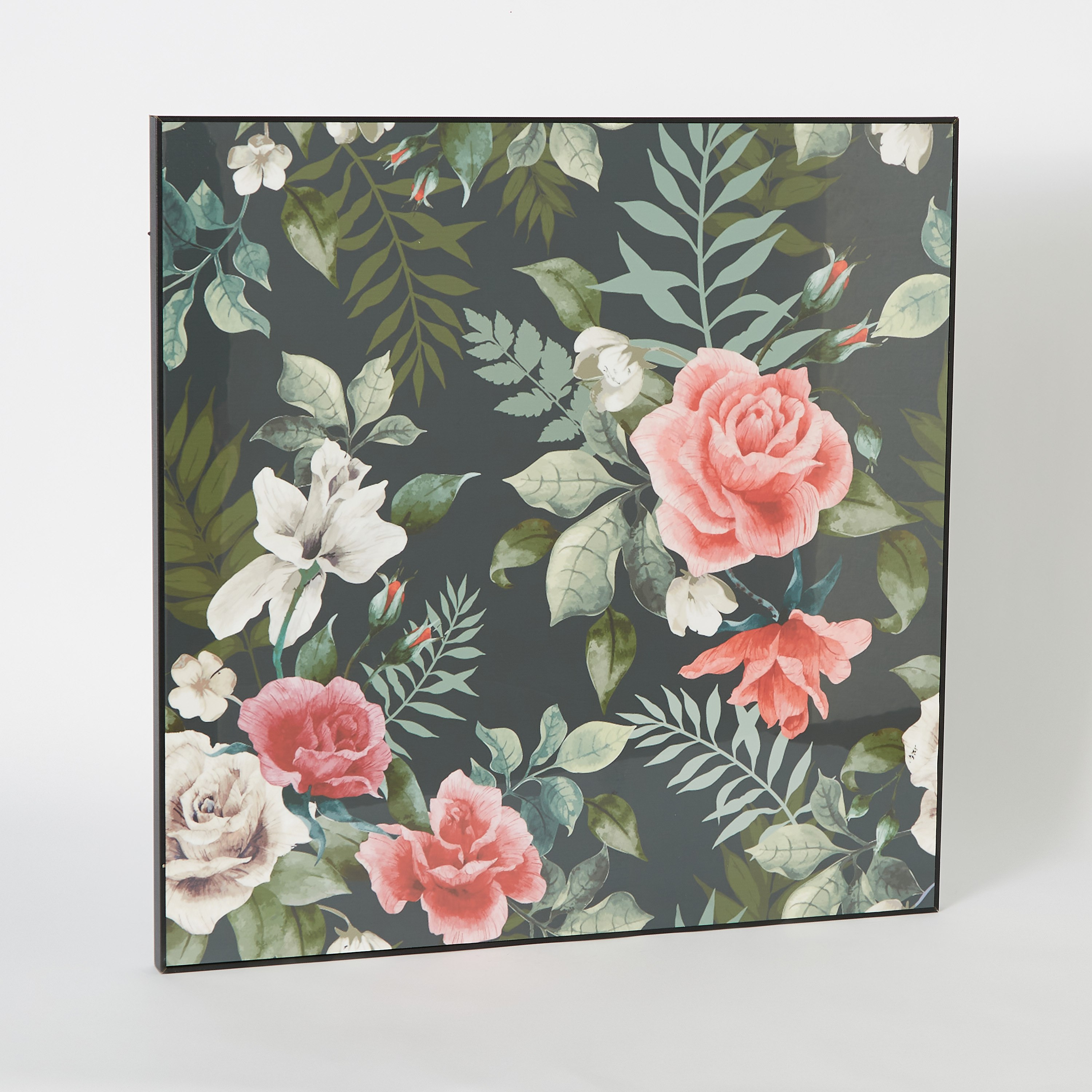 لوحة مؤطّرة لامعة بتصميم أزهار من إيفورا - 60x3x60 سم-hbxhomeware-hbxdecorandfurnishings-image-5