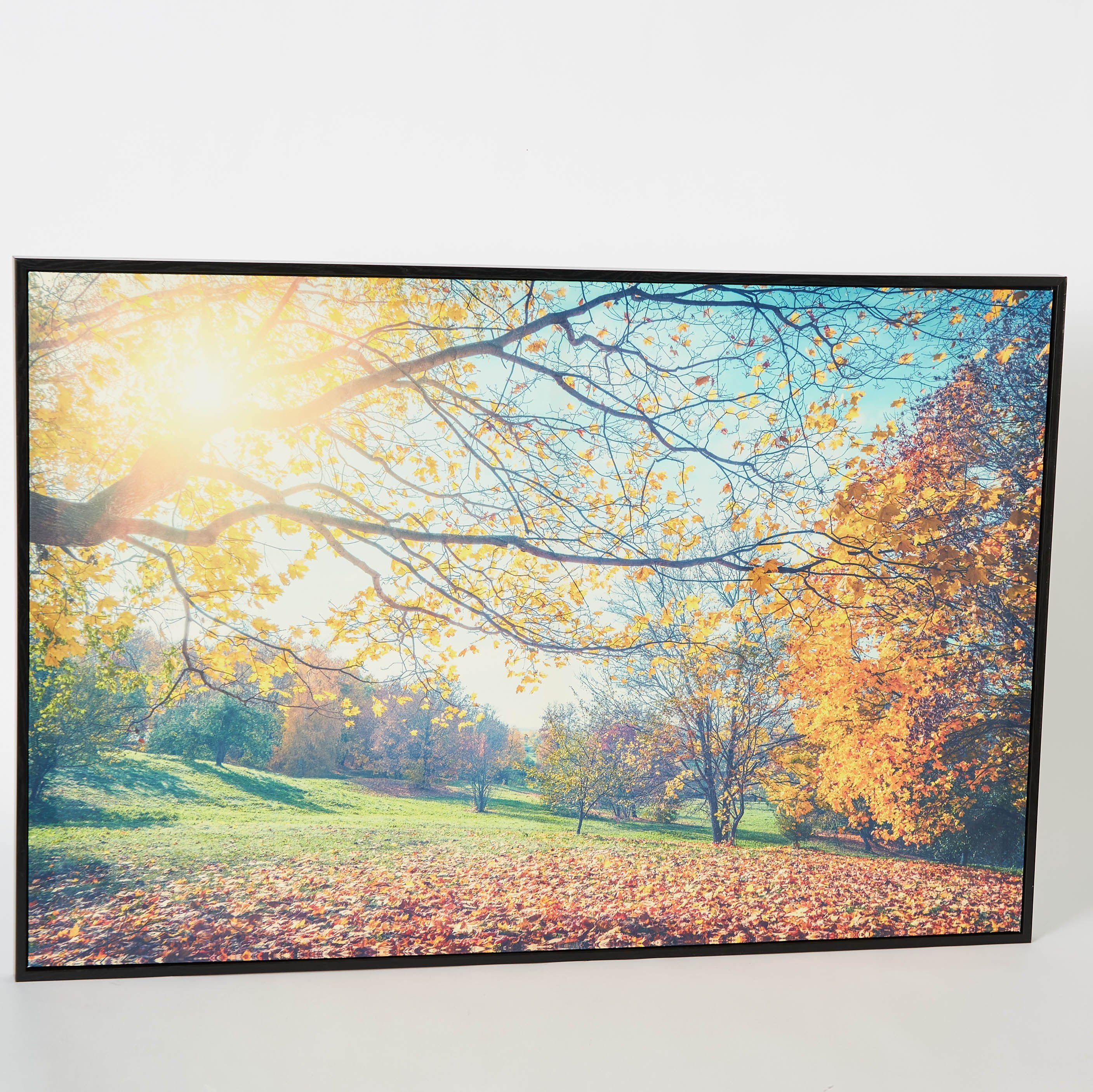 لوحة كانفاس مؤطّرة ولامعة بتصميم منظر طبيعي من إيفورا - 90x3x60 سم-hbxhomeware-hbxdecorandfurnishings-image-5