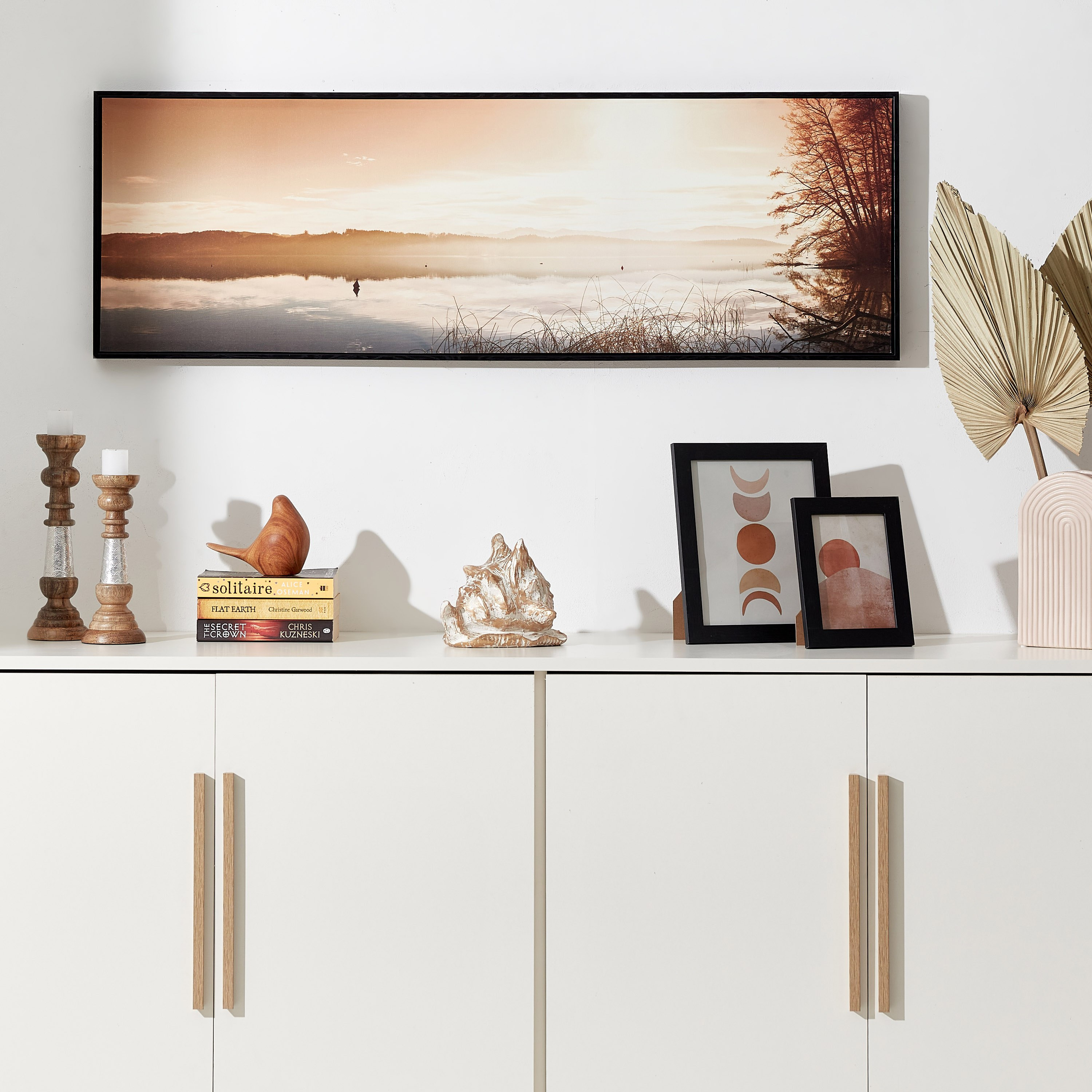لوحة مؤطّرة كانفاس لامعة من إيفورا - 120x4x40 سم-hbxhomeware-hbxdecorandfurnishings-image-3