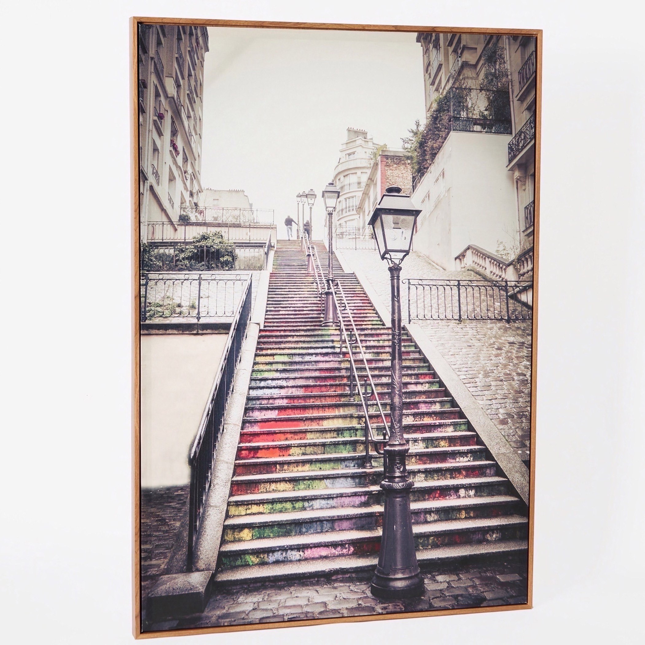 لوحة كانفاس مؤطّرة ولامعة بتصميم سلالم من إيفورا - 70x4x100 سم-PROMO_HB_AE_B1G1_250925-image-5