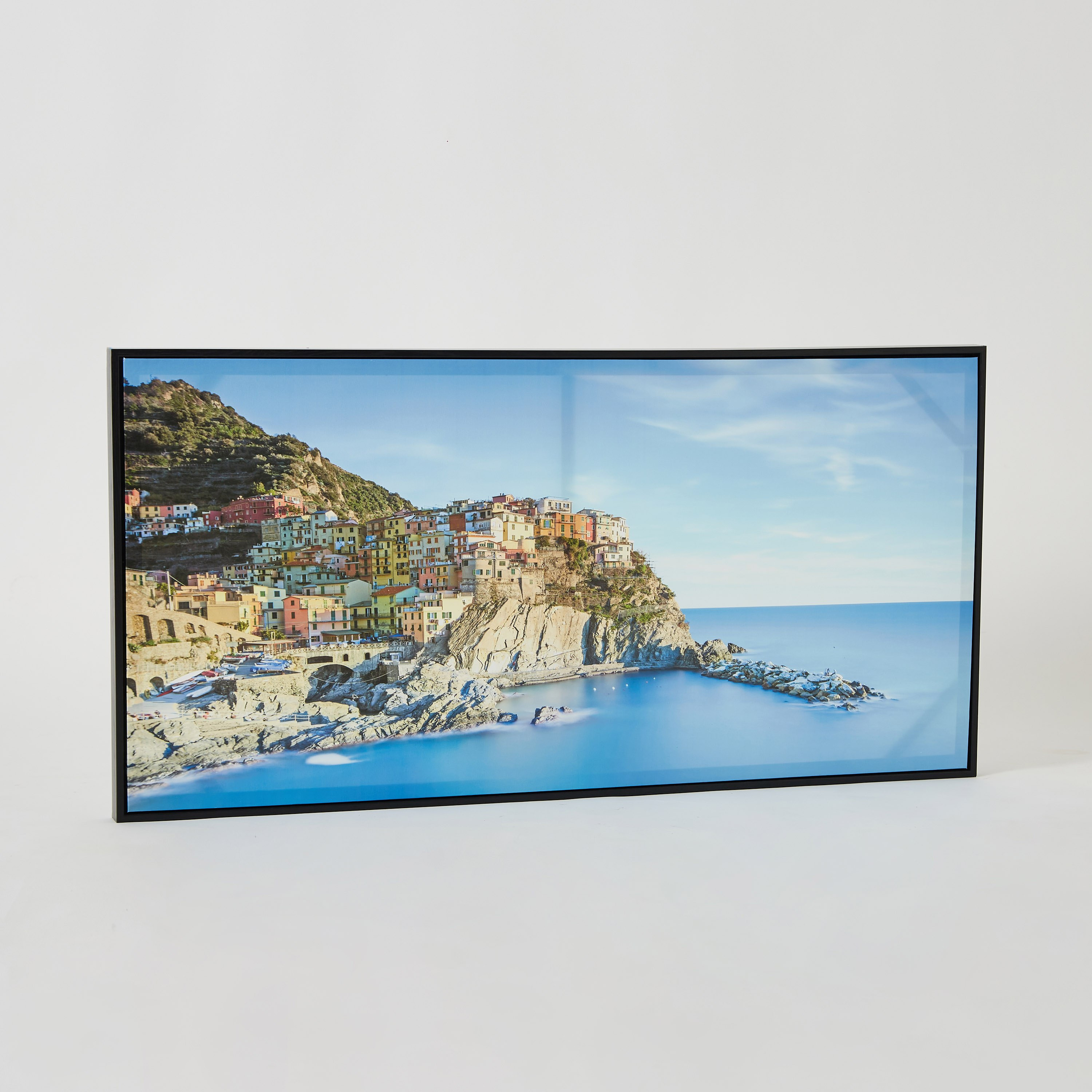 Evora Glossy Coastal Town Canvas Framed Picture - 100x4x50 cm-PROMO_HB_AE_B1G1_250925-image-5
