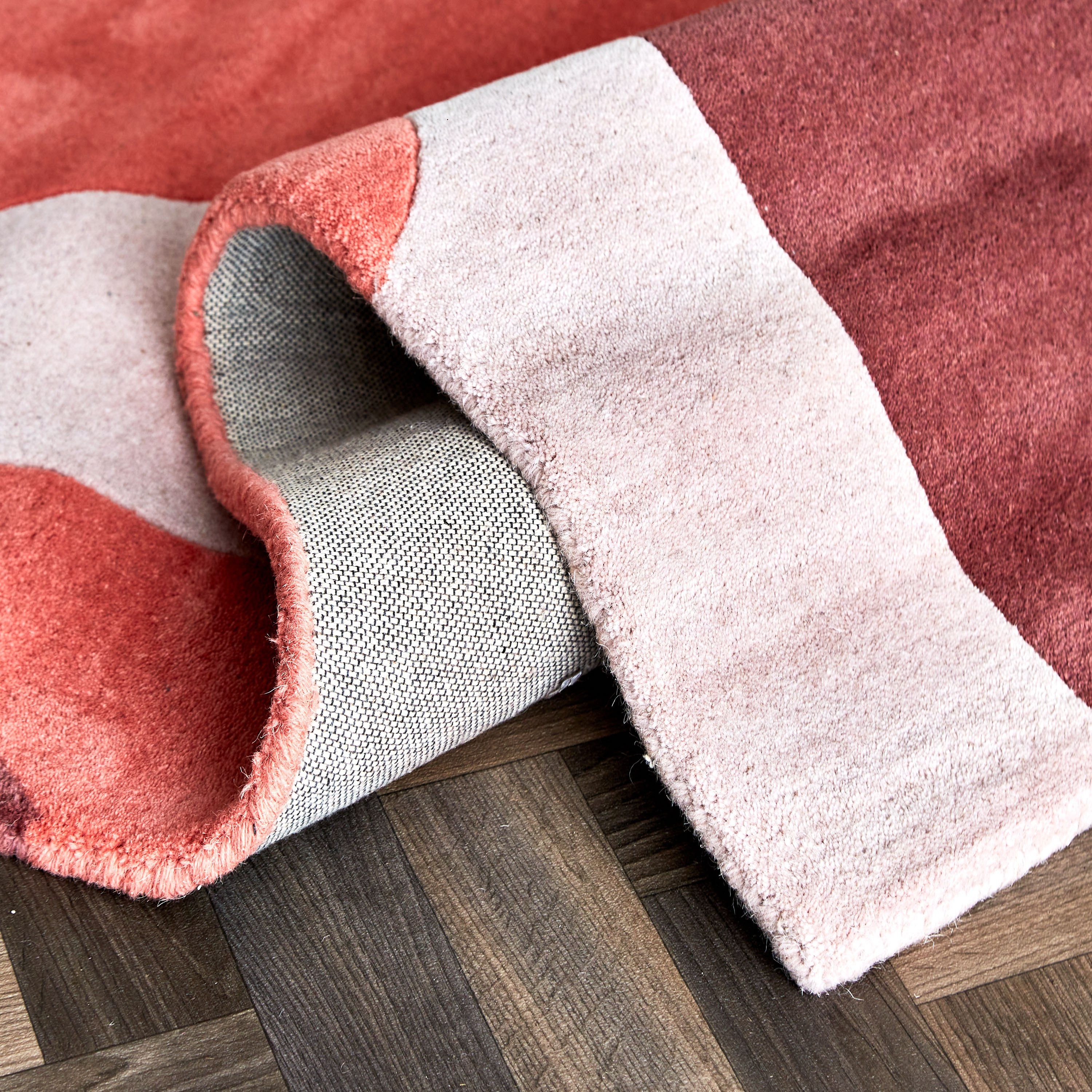سجادة صوف معنقدة يدويًا من إيرلاين - 80x230 سم-hbxdecorandfurnishings-floorcoverings-rugs-image-4