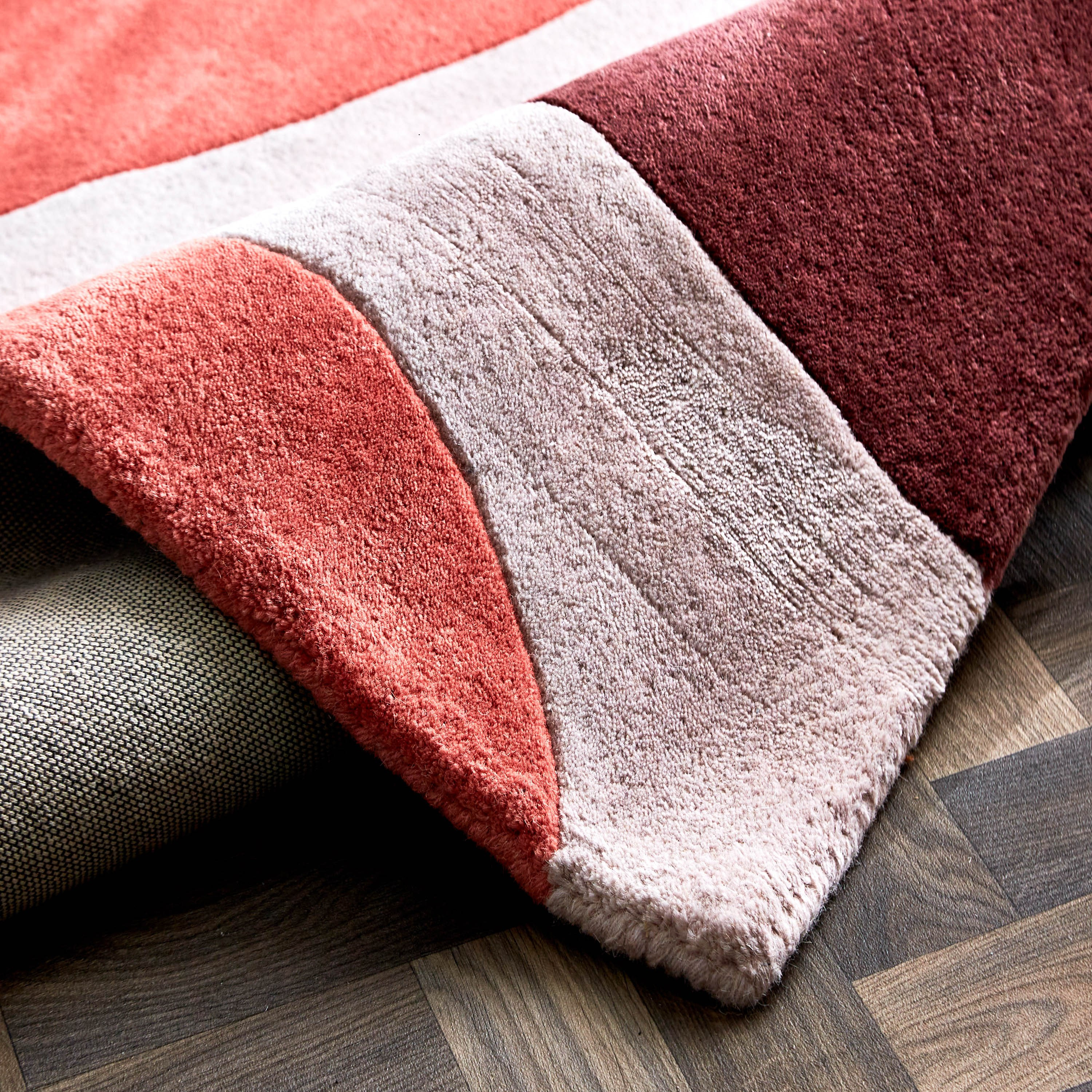 سجادة صوف معنقدة يدويًا من إيرلاين - 160x230 سم-hbxdecorandfurnishings-floorcoverings-rugs-image-2