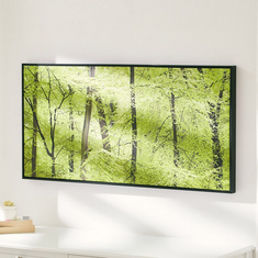 Leonar Forest Glossy Framed Picture - 100x4x50 cms