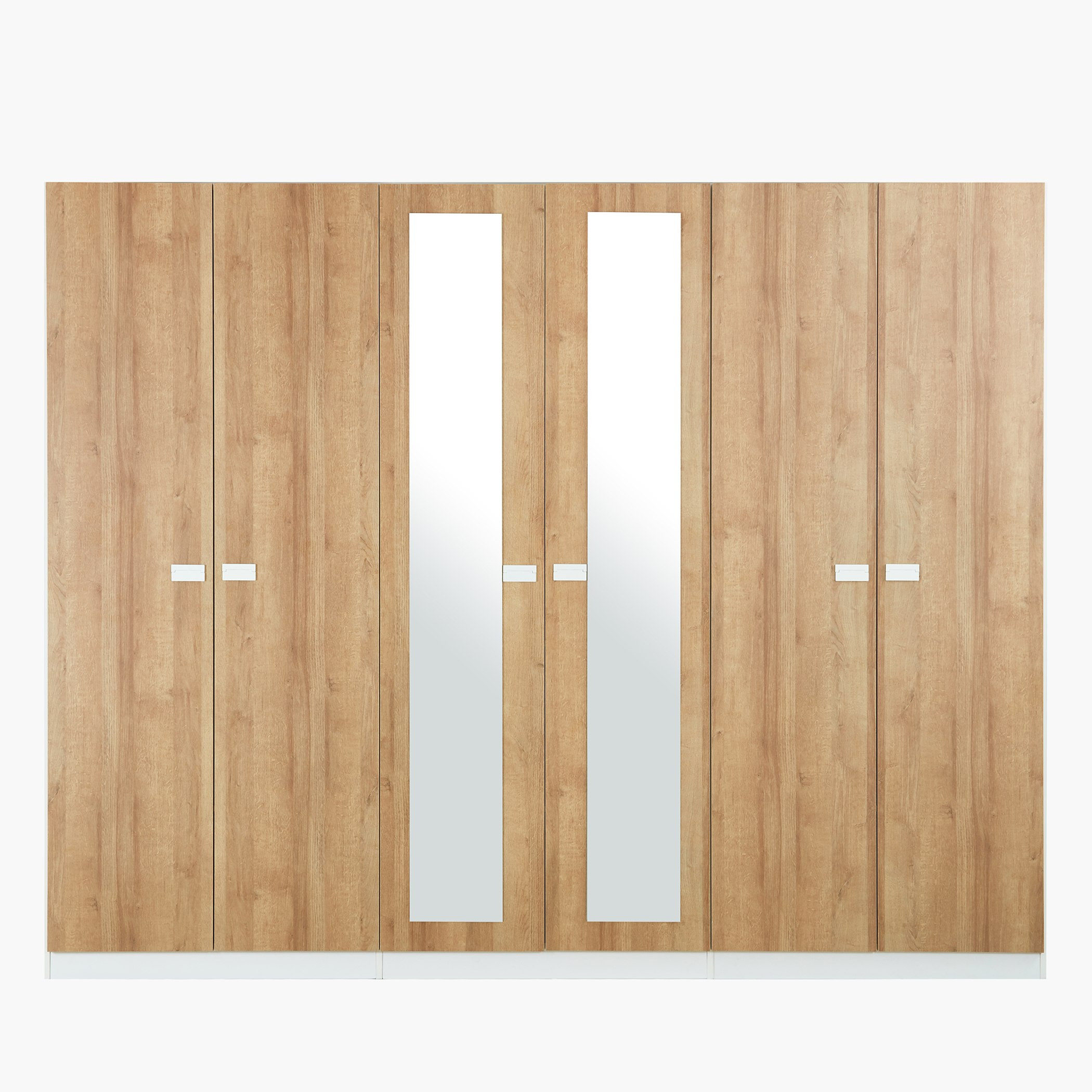 خزانة ملابس بـ 6 أبواب ومرآة من ليون-hbxfurniture-wardrobes-image-2