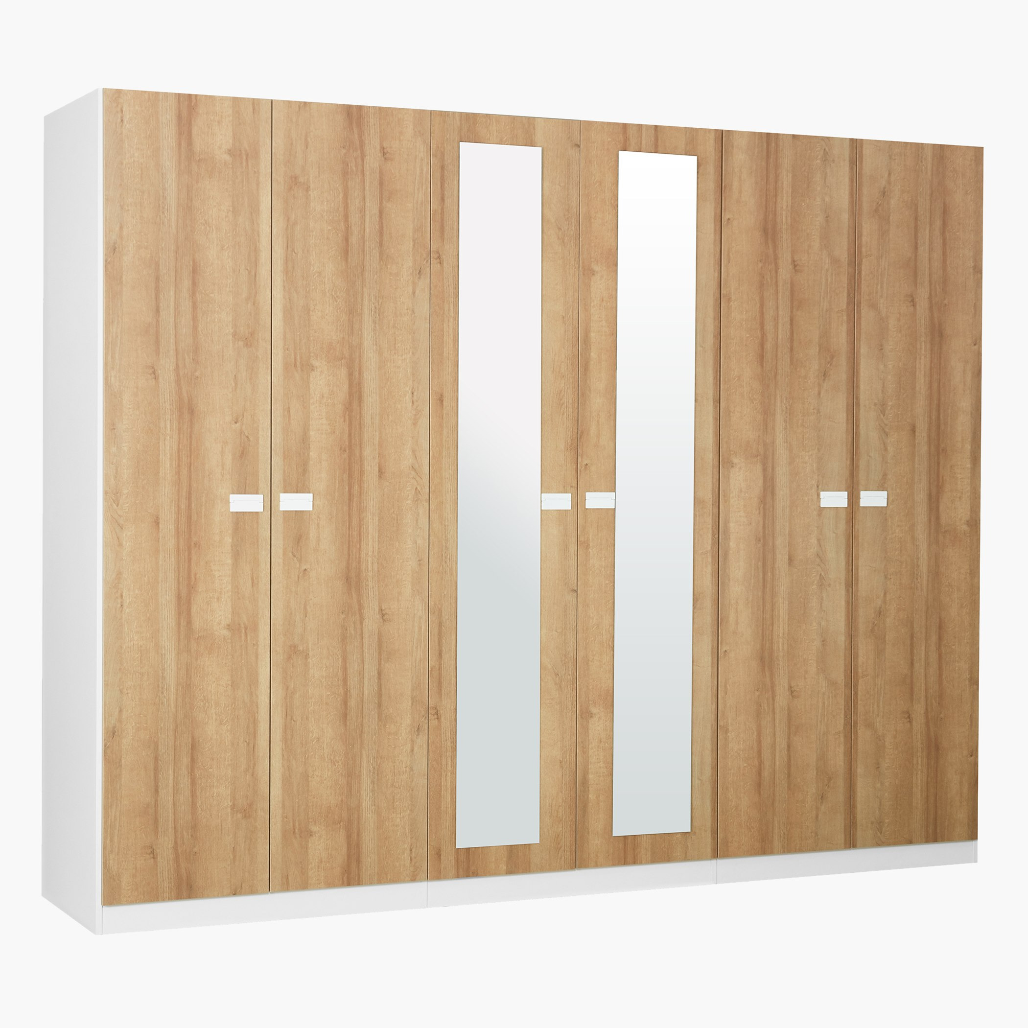 خزانة ملابس بـ 6 أبواب ومرآة من ليون-hbxfurniture-wardrobes-image-3