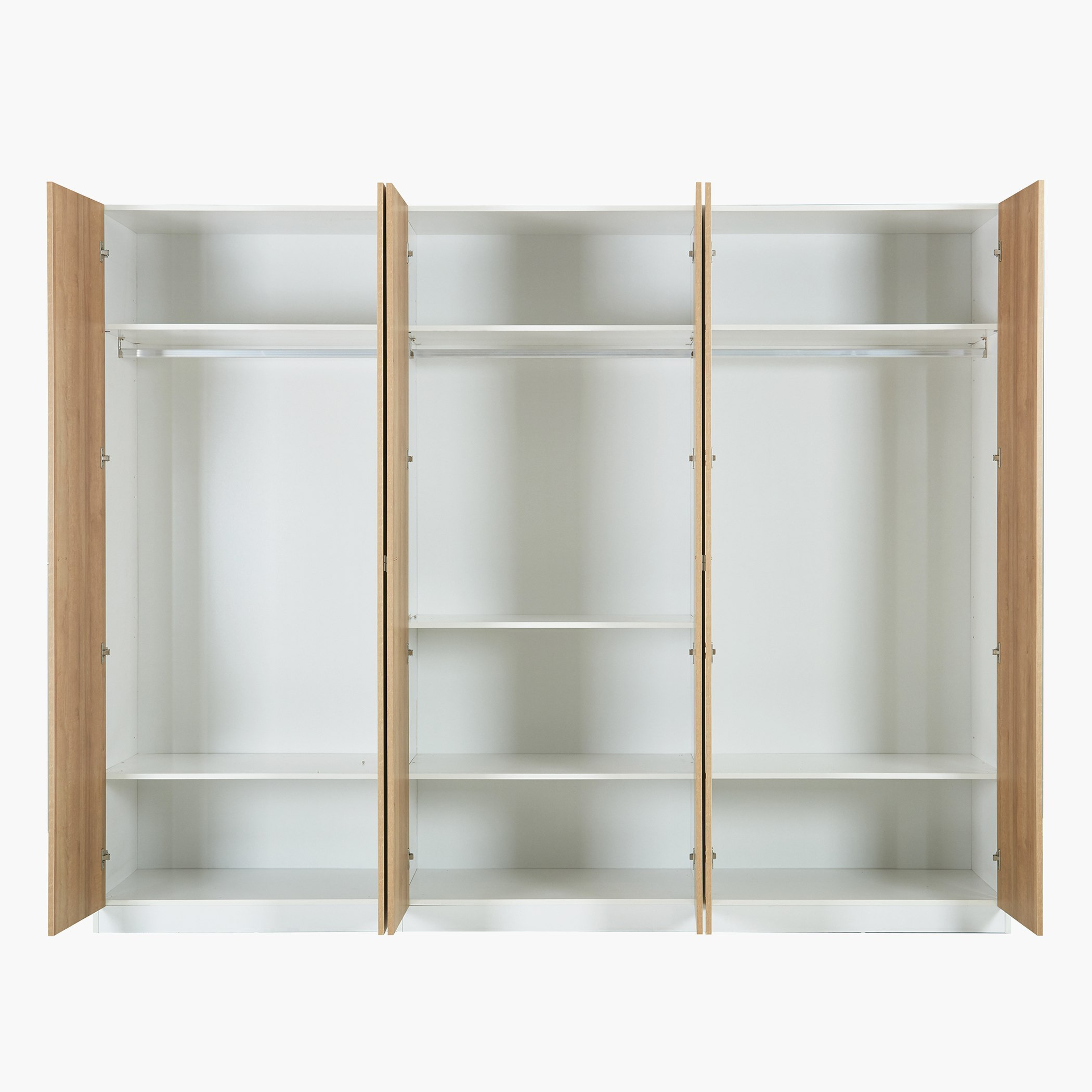 خزانة ملابس بـ 6 أبواب ومرآة من ليون-hbxfurniture-wardrobes-image-4