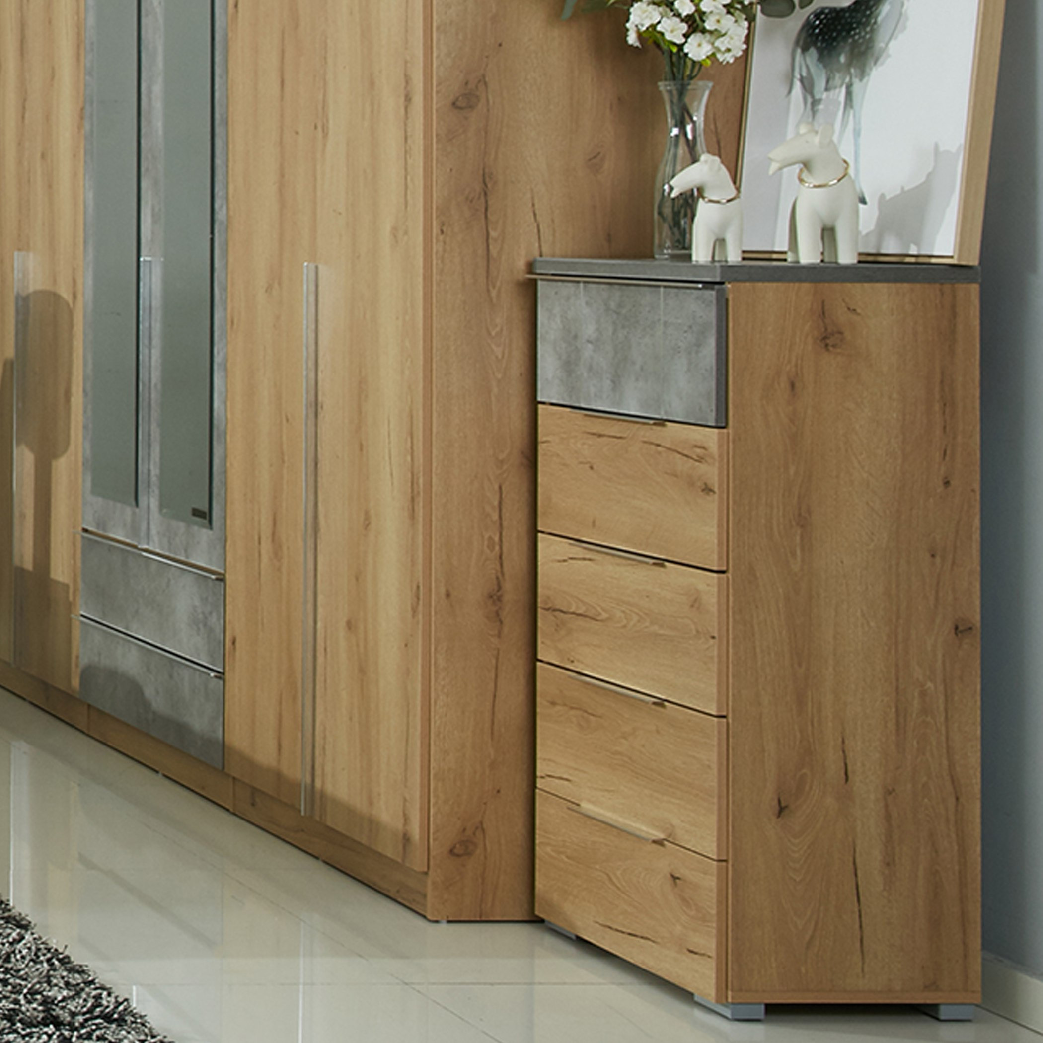 وحدة تخزين بـ5 أدراج من نورماندي-hbxfurniture-dressersandchests-chestofdrawers-image-1