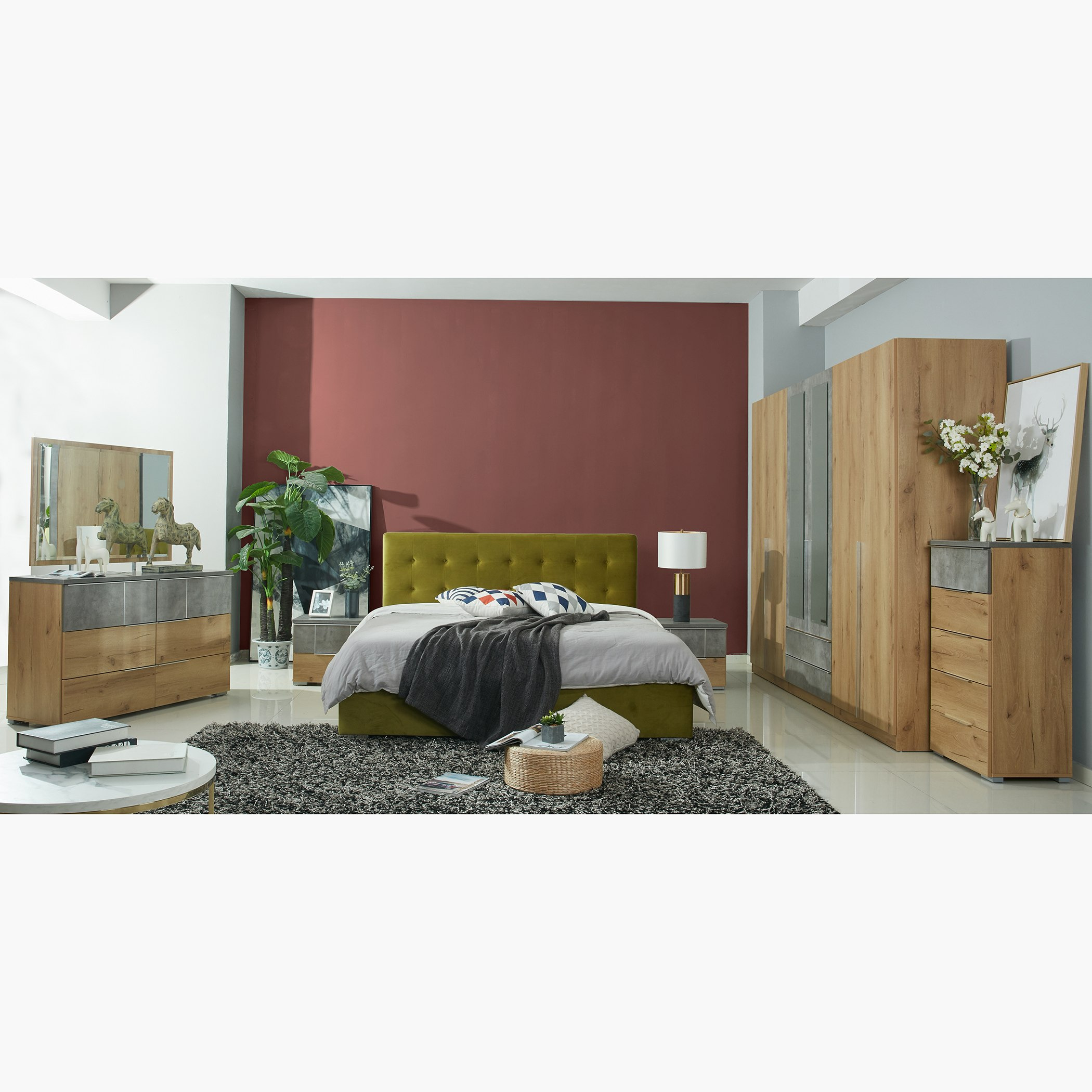وحدة تخزين بـ5 أدراج من نورماندي-hbxfurniture-dressersandchests-chestofdrawers-image-7