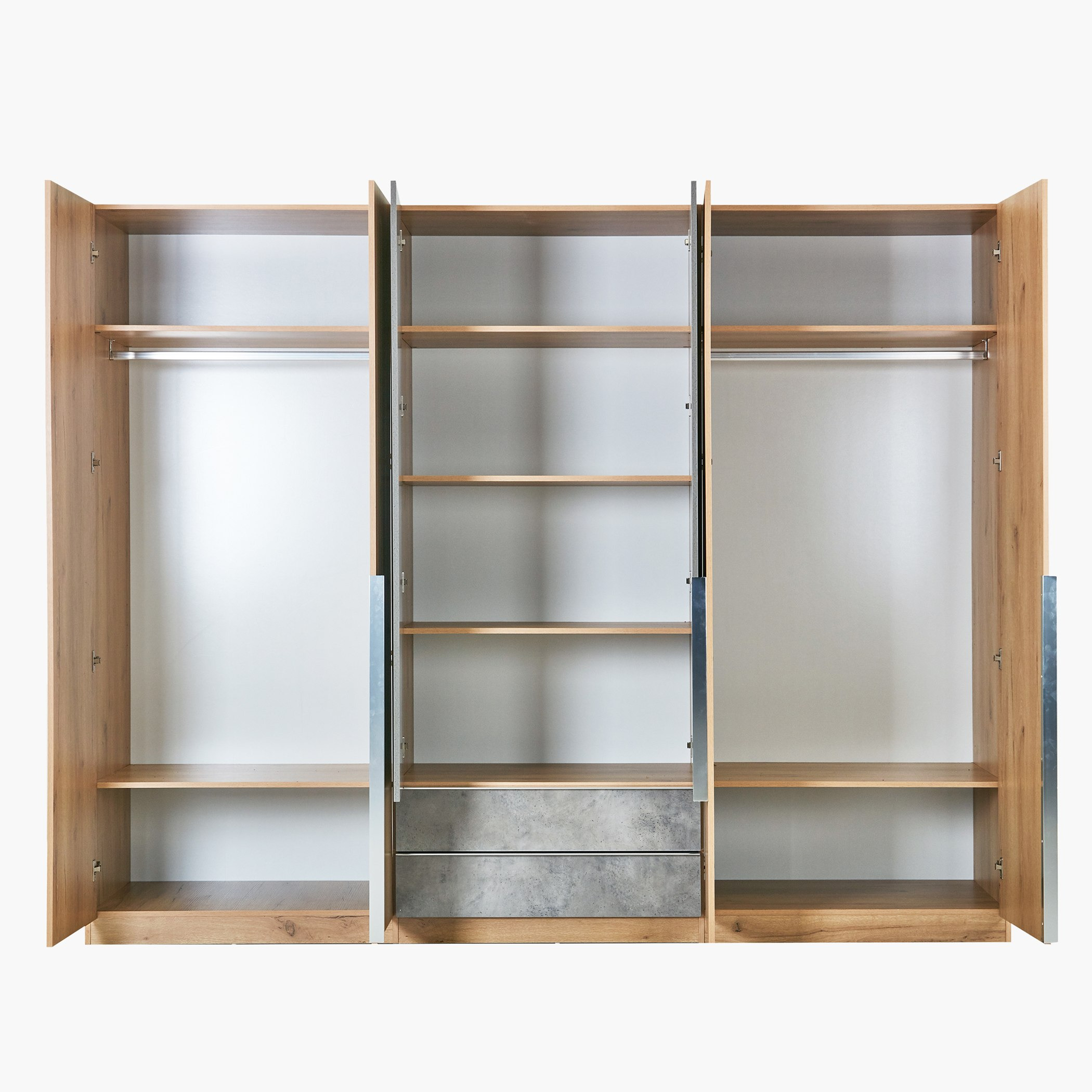 خزانة ملابس بـ 6 أبواب ومرآتين من نورماندي-hbxfurniture-wardrobes-image-4