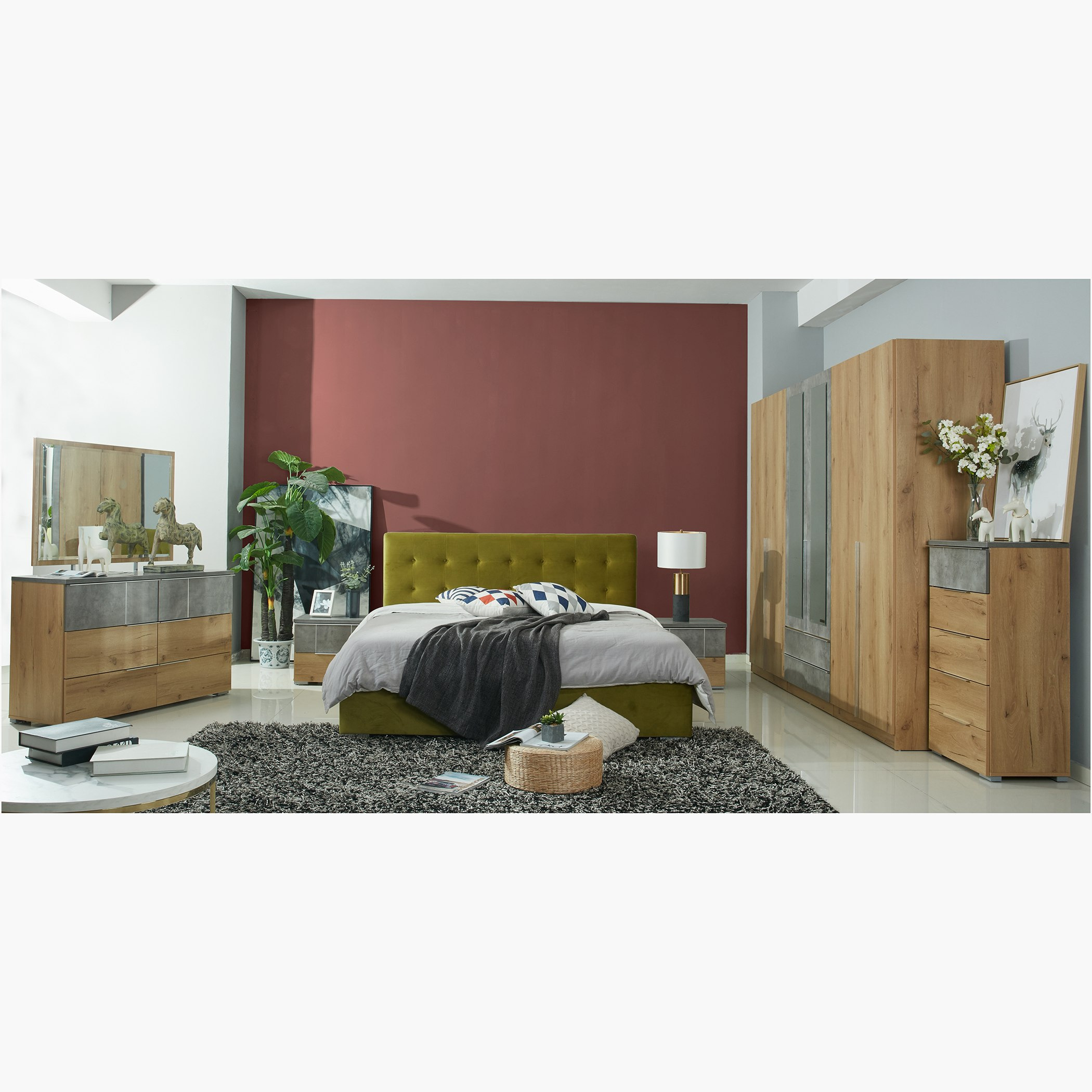 خزانة ملابس بـ 6 أبواب ومرآتين من نورماندي-hbxfurniture-wardrobes-image-8
