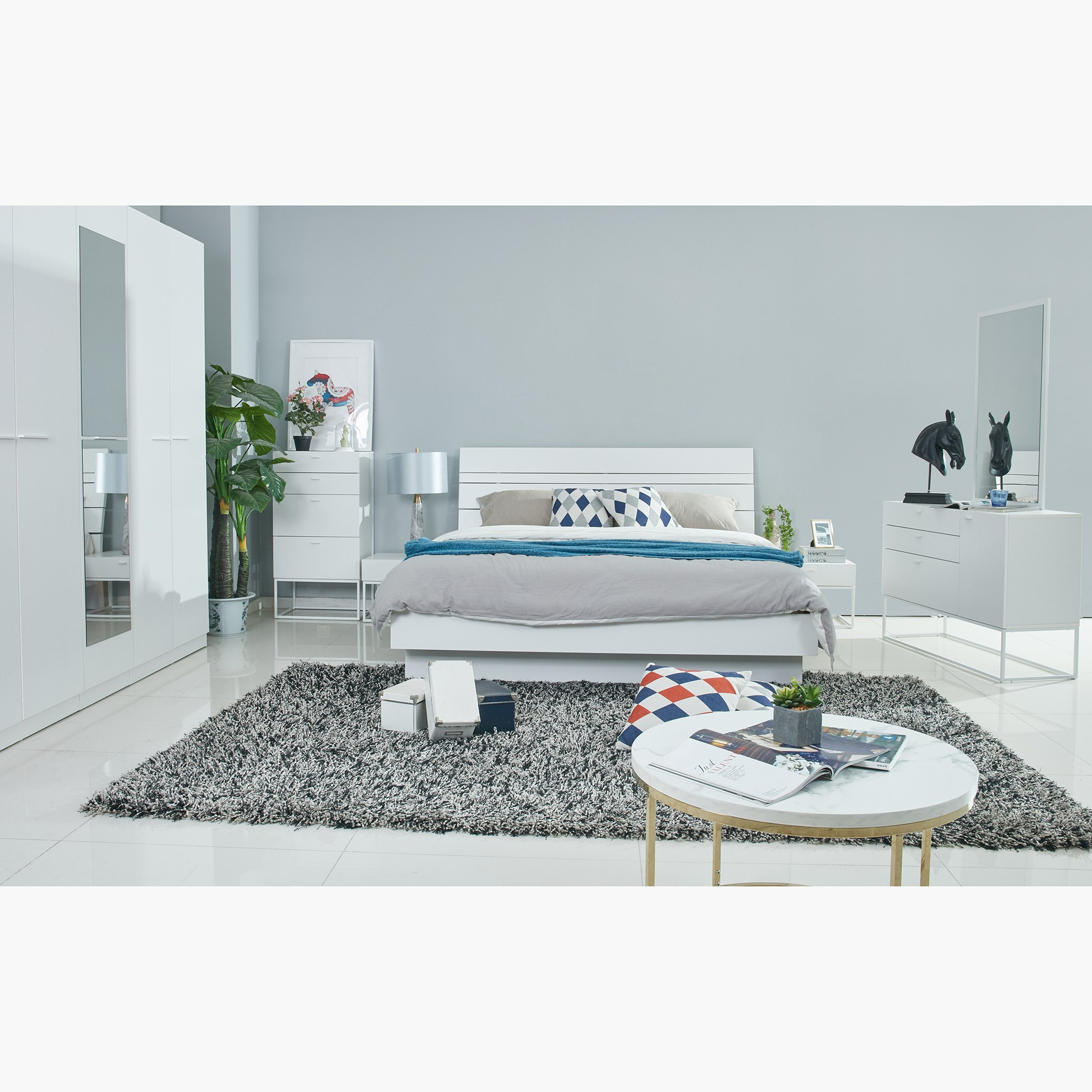 خزانة ملابس بـ 5 أبواب ومرآة من نورويتش-hbxfurniture-wardrobes-image-10
