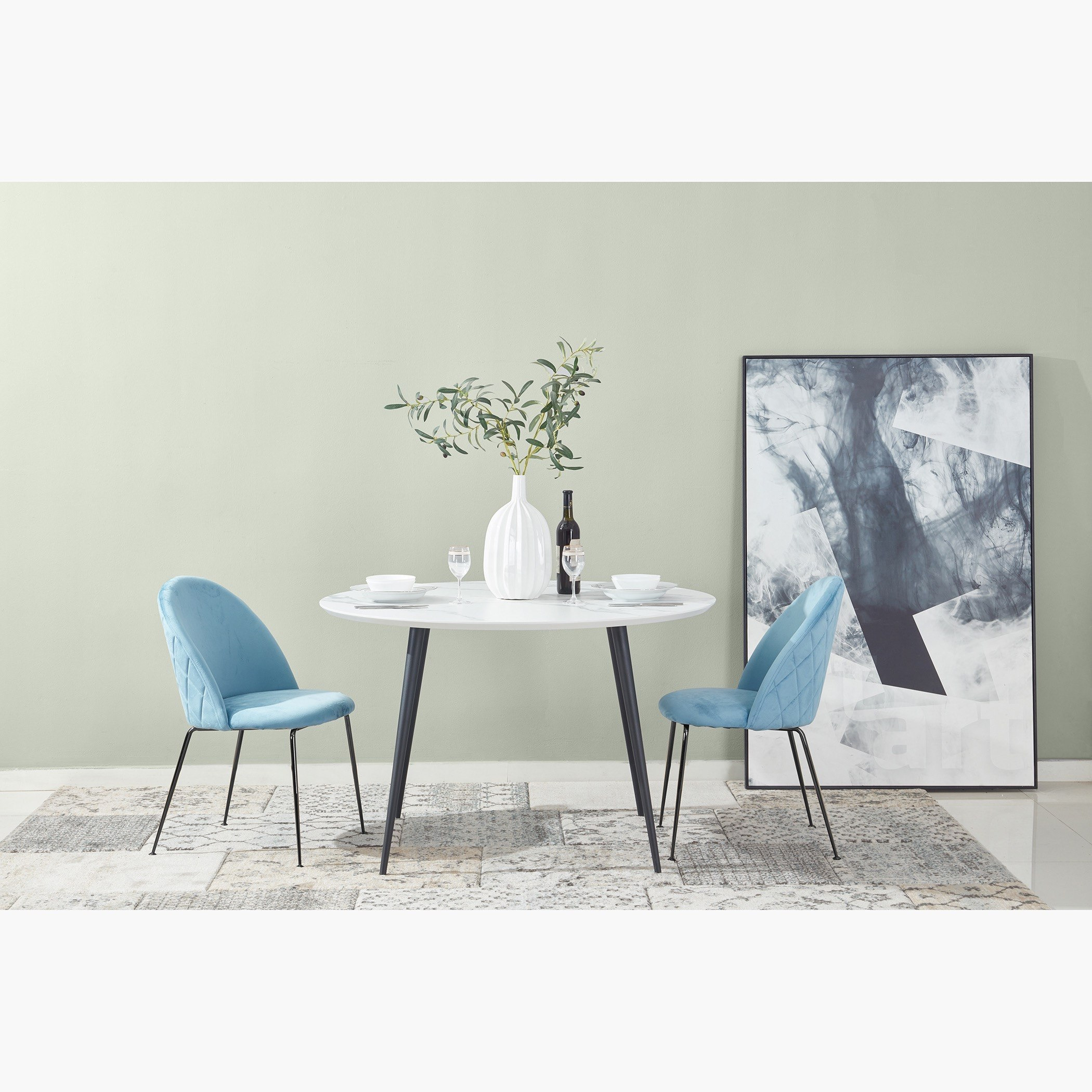 طاولة سفرة مستديرة 4 مقاعد من ماربيلا-hbxfurniture-diningtablesandsets-diningtables-fourseater-image-7