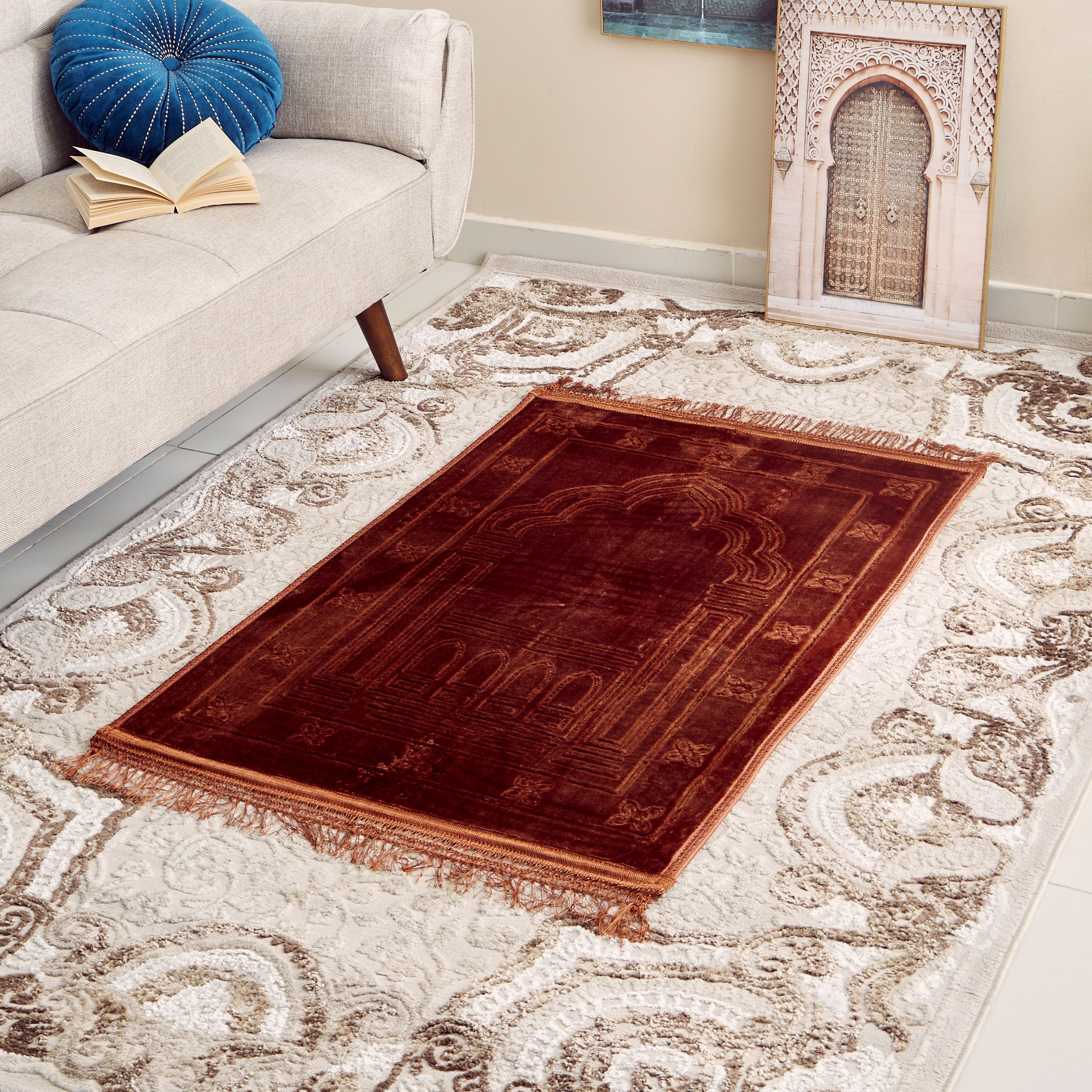 سجادة صلاة من راشل - 80x120 سم-hbxlivingroom-floorcoverings-prayermats-image-1