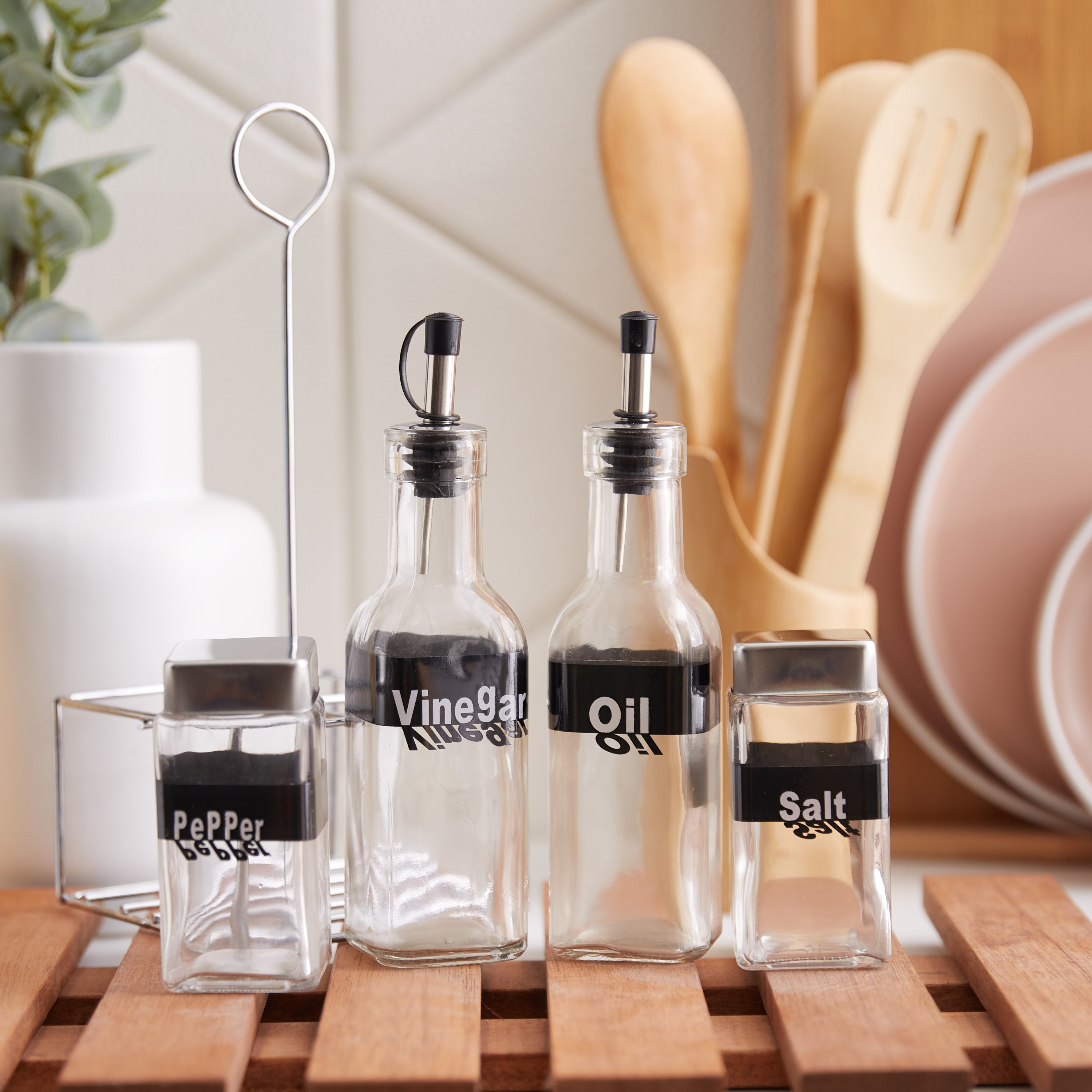 طقم أباريق زجاجية 4 قطع مع حامل من إيسينشيال-hbxhomeware-hbxkitchen-image-2
