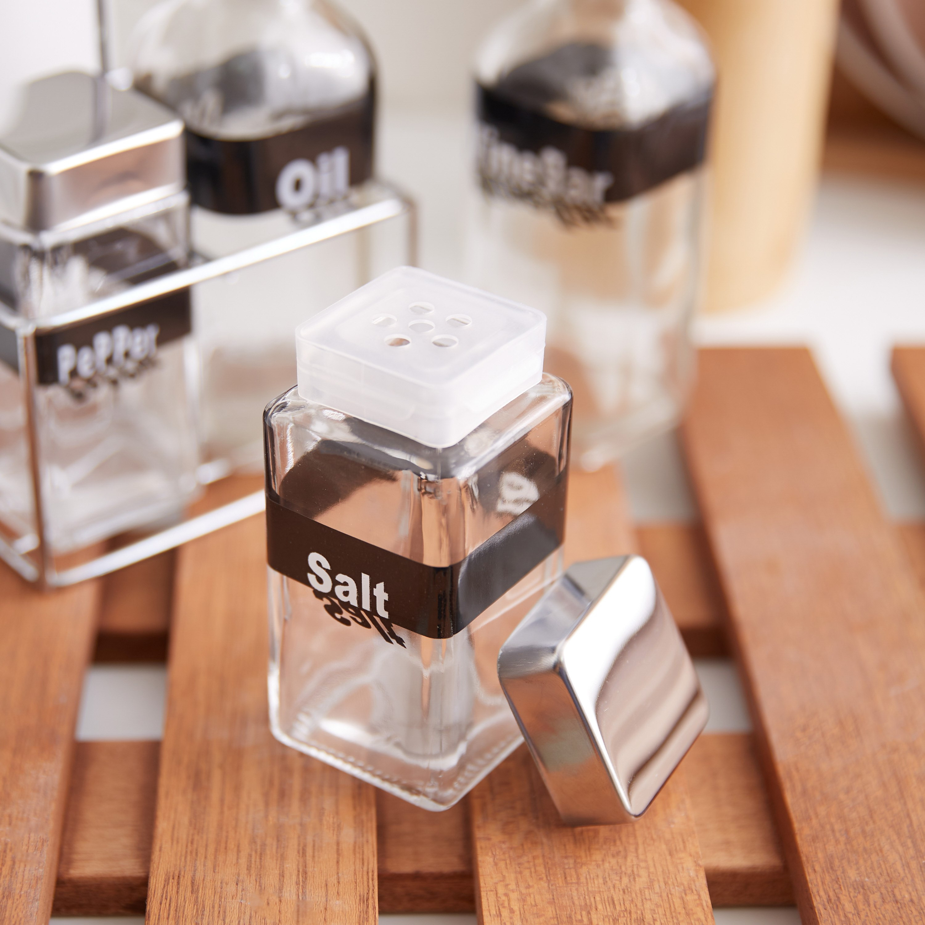 طقم أباريق زجاجية 4 قطع مع حامل من إيسينشيال-hbxhomeware-hbxkitchen-image-3