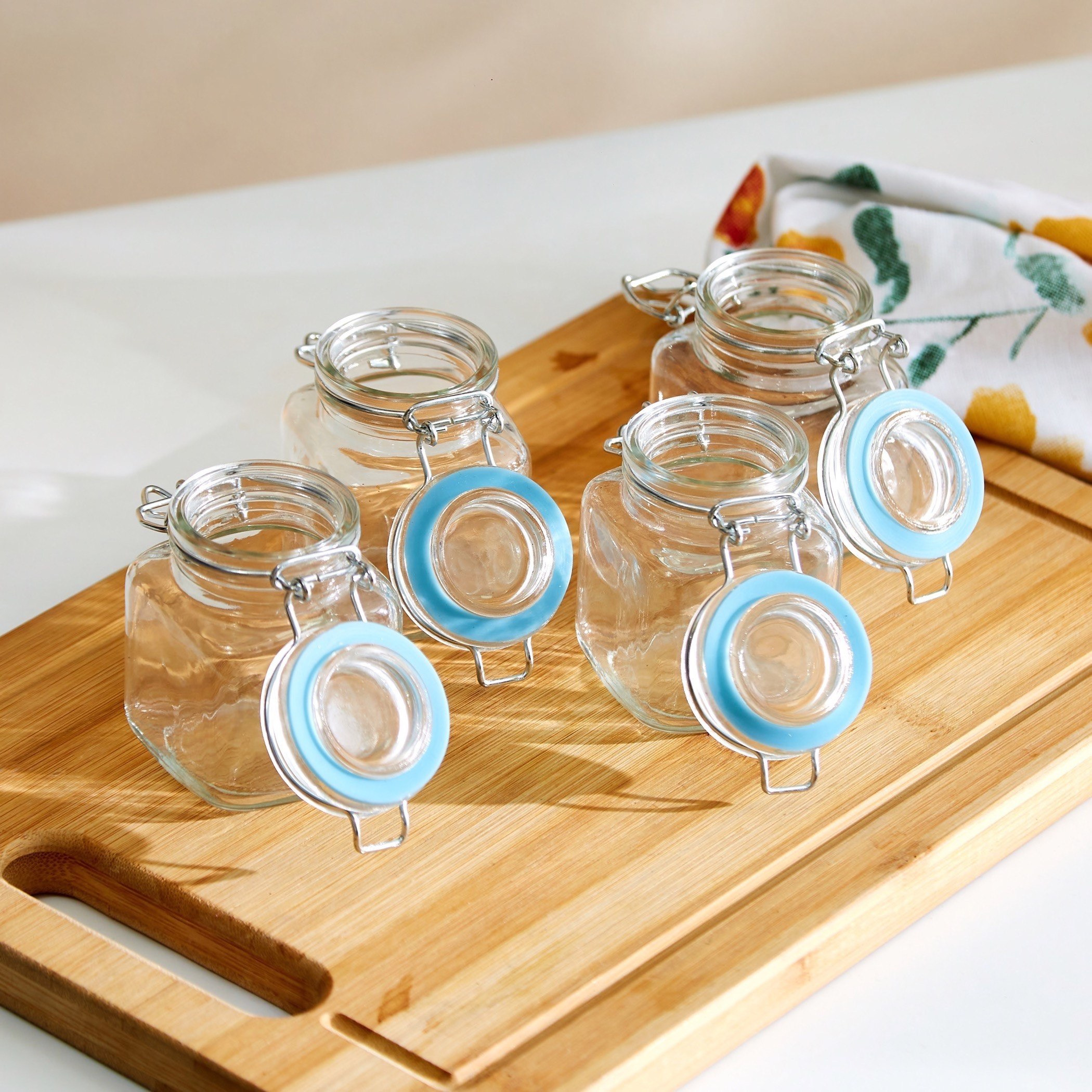 طقم جرات توابل زجاج 4 قطع من إيسينشيال-hbxhomeware-hbxkitchen-image-4