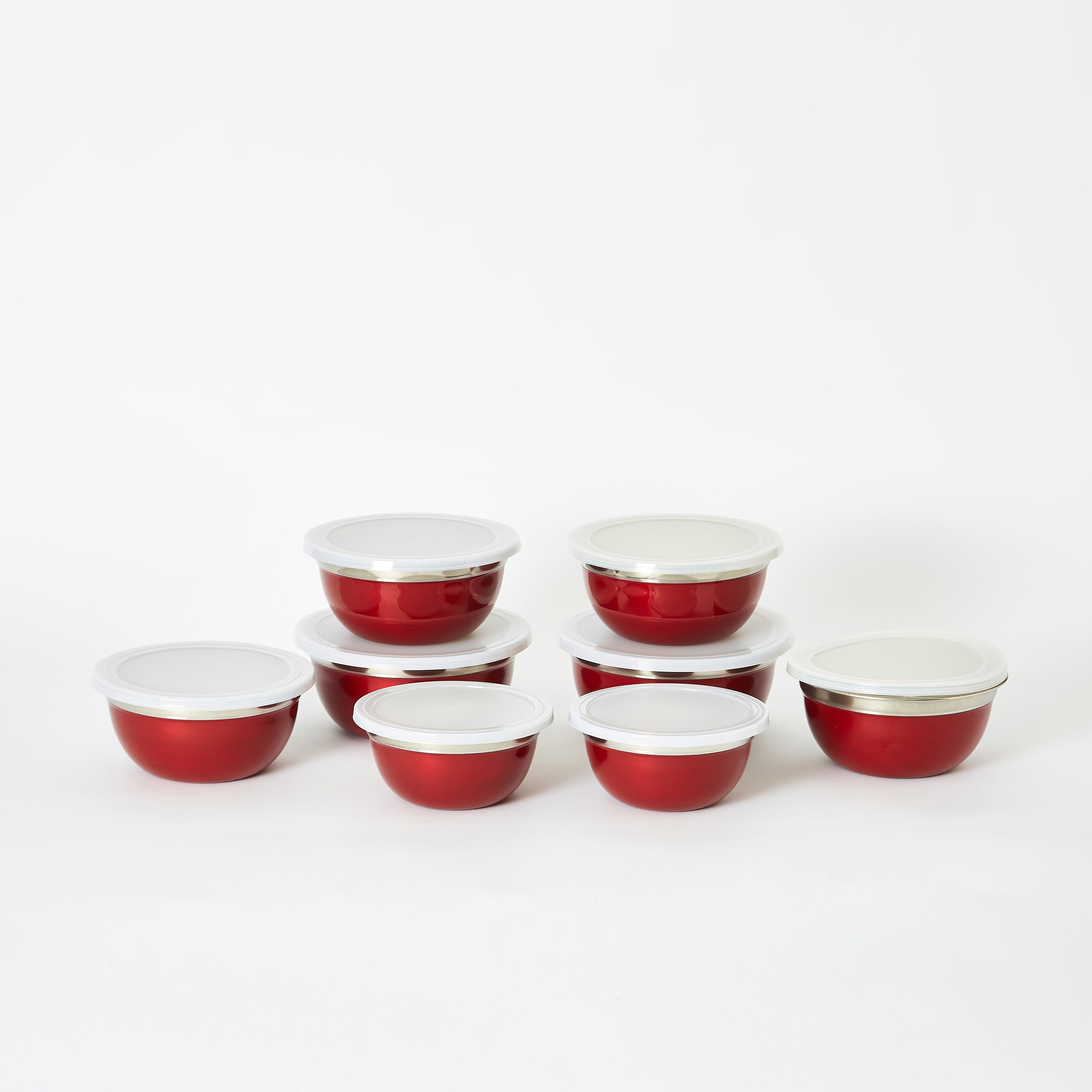 طقم أوعية تخزين طعام ستانليس ستيل من بريميا - 16 قطع-hbxdecorandfurnishings-tabletop-serveware-image-7