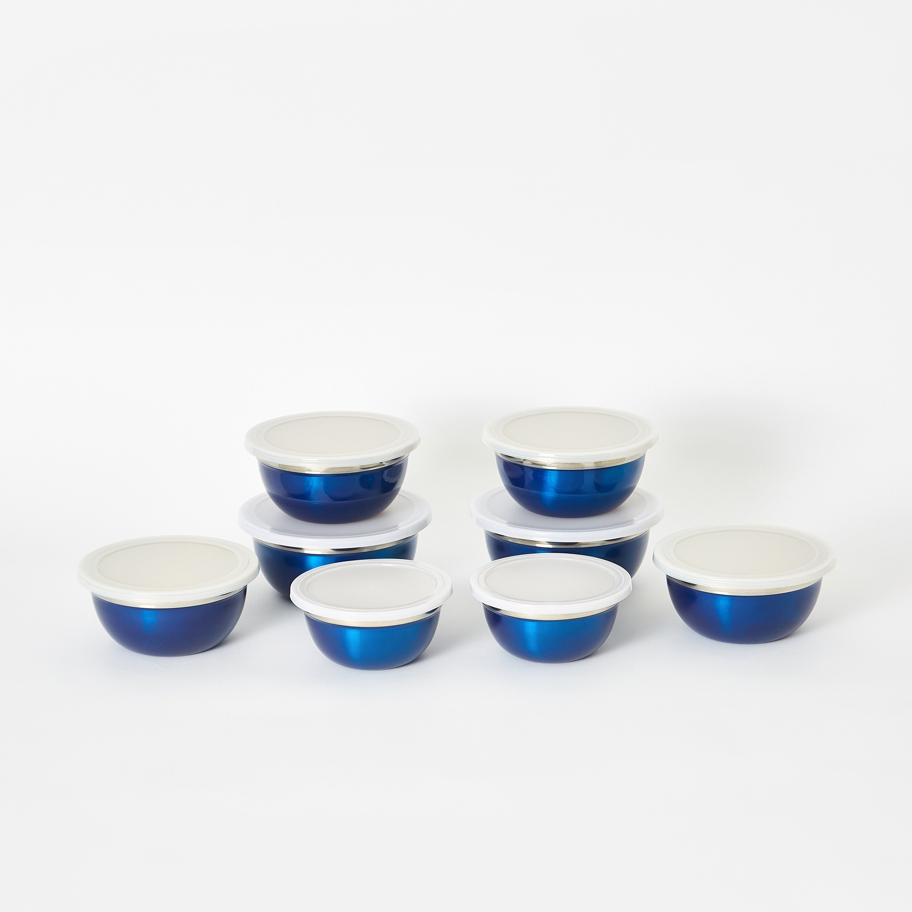 طقم أوعية تخزين طعام ستانليس ستيل من بريميا - 16 قطع-hbxdecorandfurnishings-tabletop-serveware-image-5