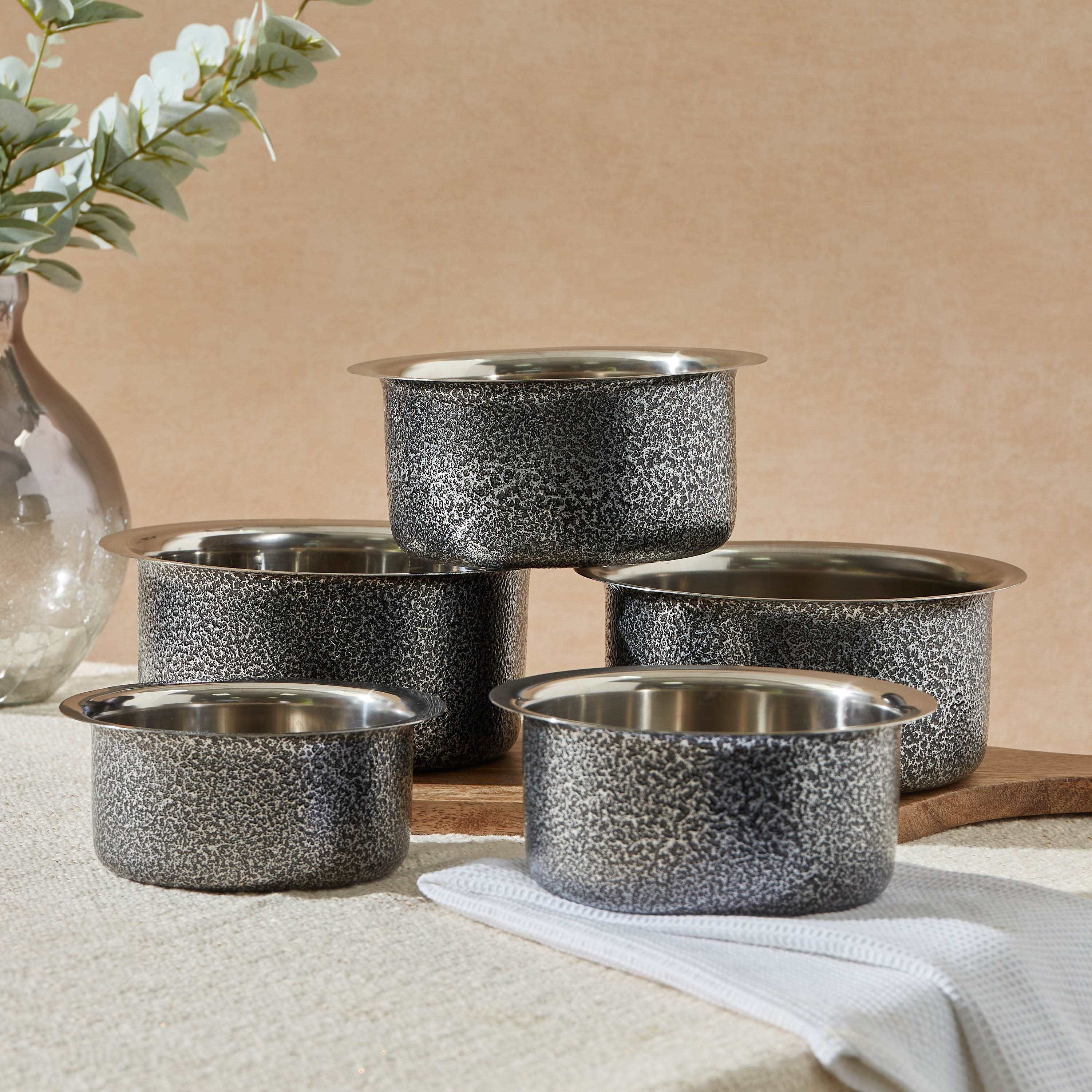 طقم أواني طهي ستانلس ستيل 5 قطع من بريميا-hbxhomeware-hbxkitchen-image-1
