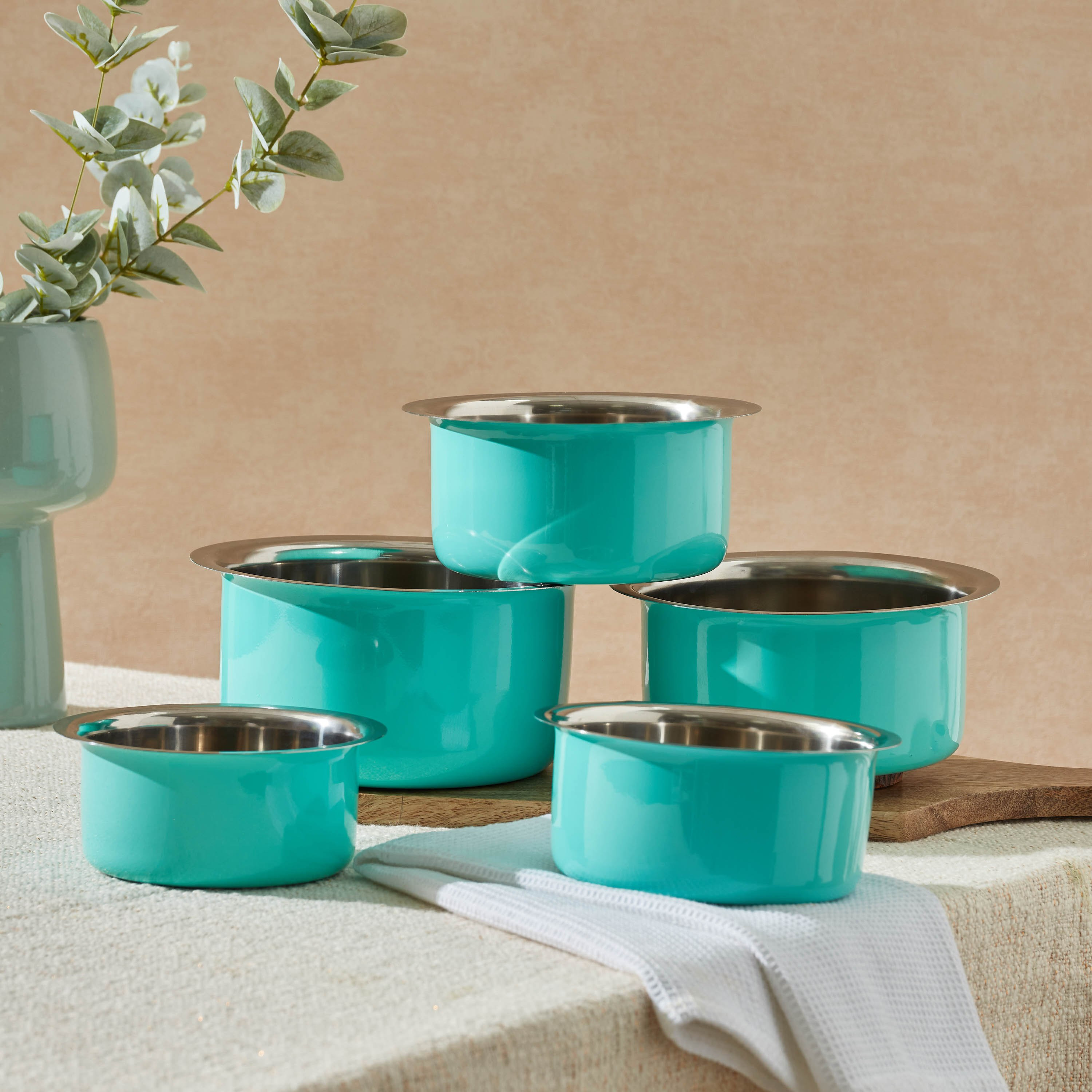 طقم أواني طهي ستانلس ستيل 5 قطع من بريميا-hbxhomeware-hbxkitchen-image-1