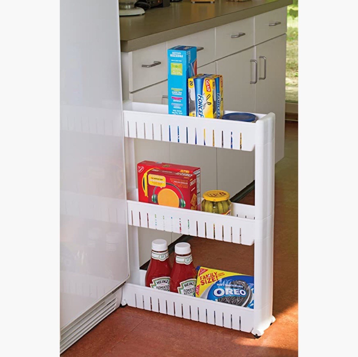 رف رفيع متعدد الاستخدامات بعجلات و3 طوابق من إيليت - 54x13x71 سم-hbxhomeware-hbxkitchen-image-8