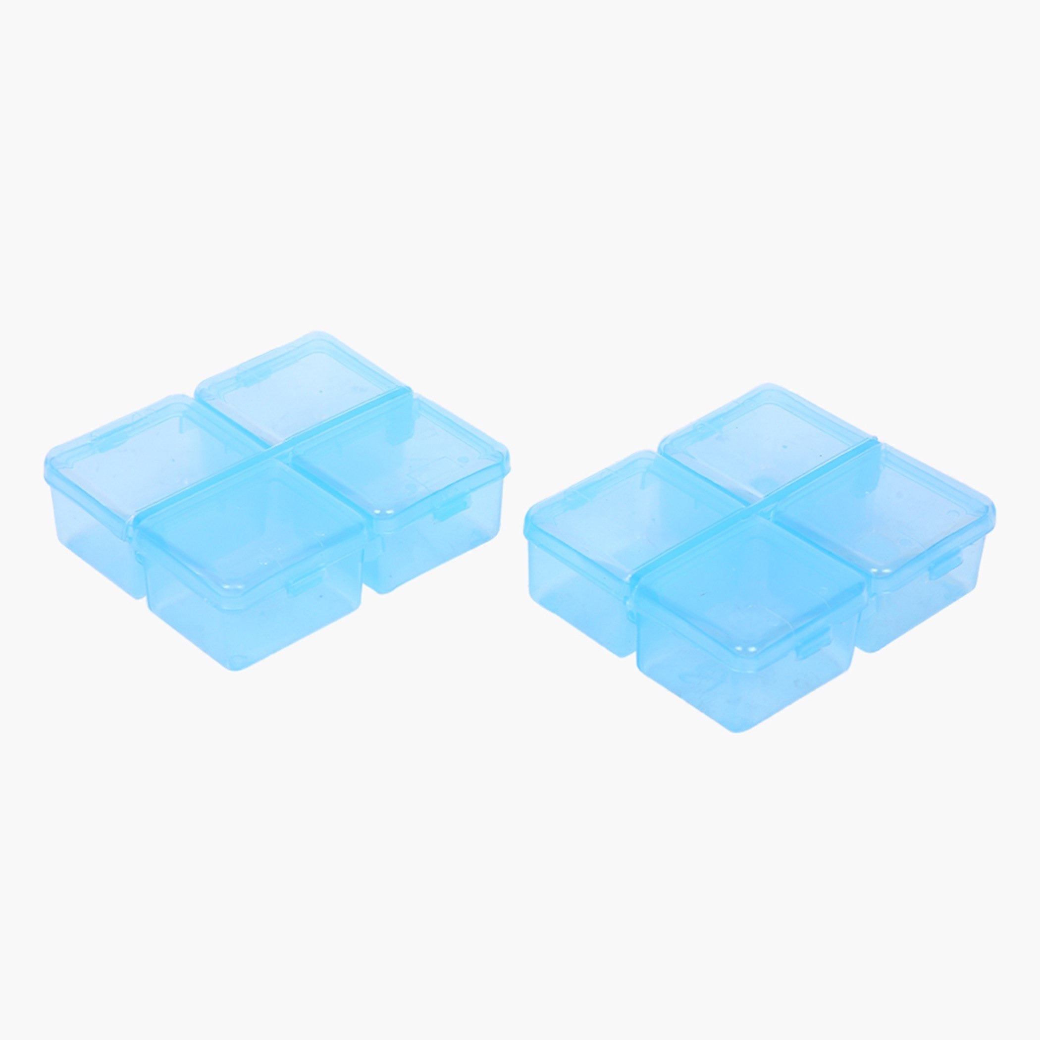 طقم حاويات صغيرة متعددة الاستخدامات 4 في 1 من قطعتين من إيليت - 10x9x3 سم-hbxhomeware-hbxkitchen-image-3