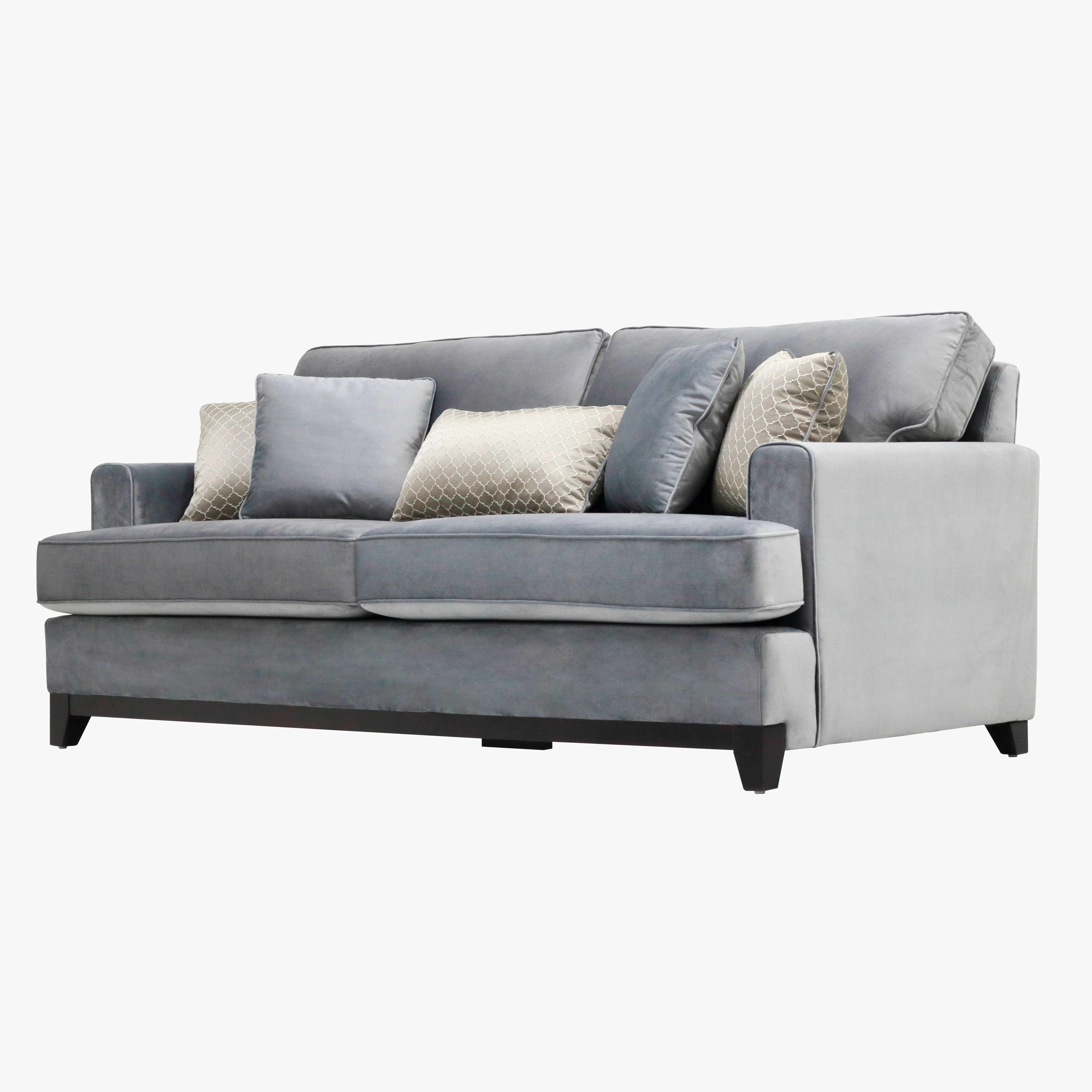 طقم كنب مخملي 3+2+1+1 مقاعد مع 11 وسادة من هاورا-hbxlivingroom-sofasandarmchairs-sofas-image-3
