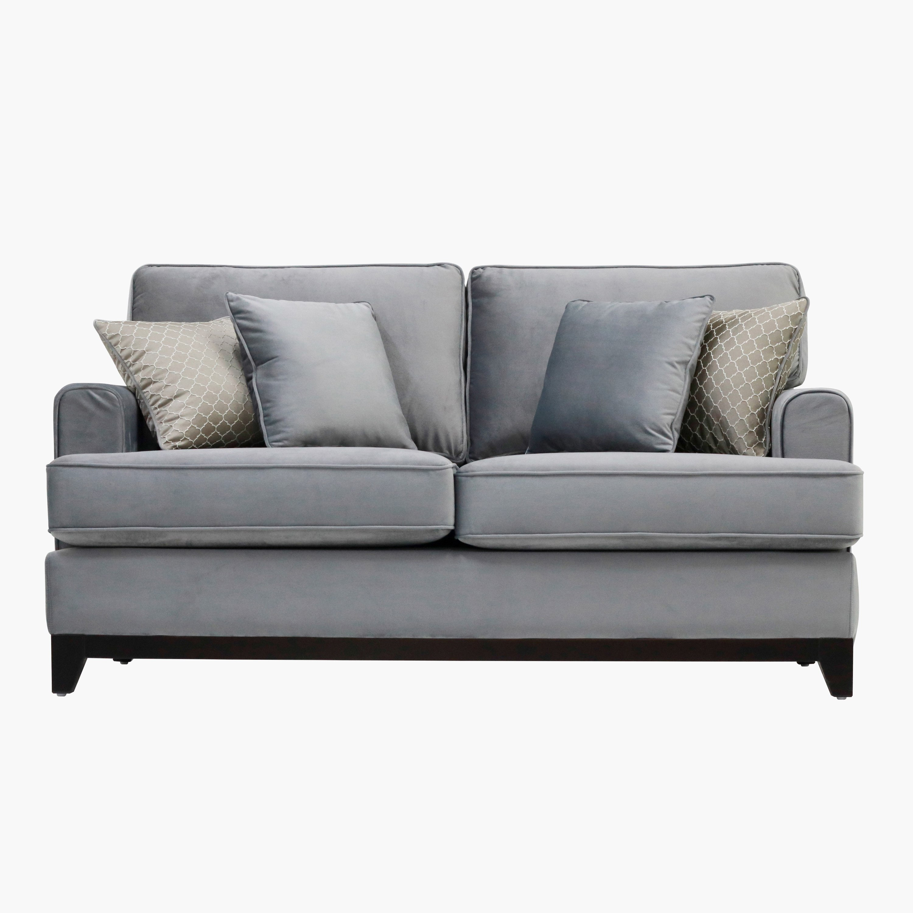 طقم كنب مخملي 3+2+1+1 مقاعد مع 11 وسادة من هاورا-hbxlivingroom-sofasandarmchairs-sofas-image-5
