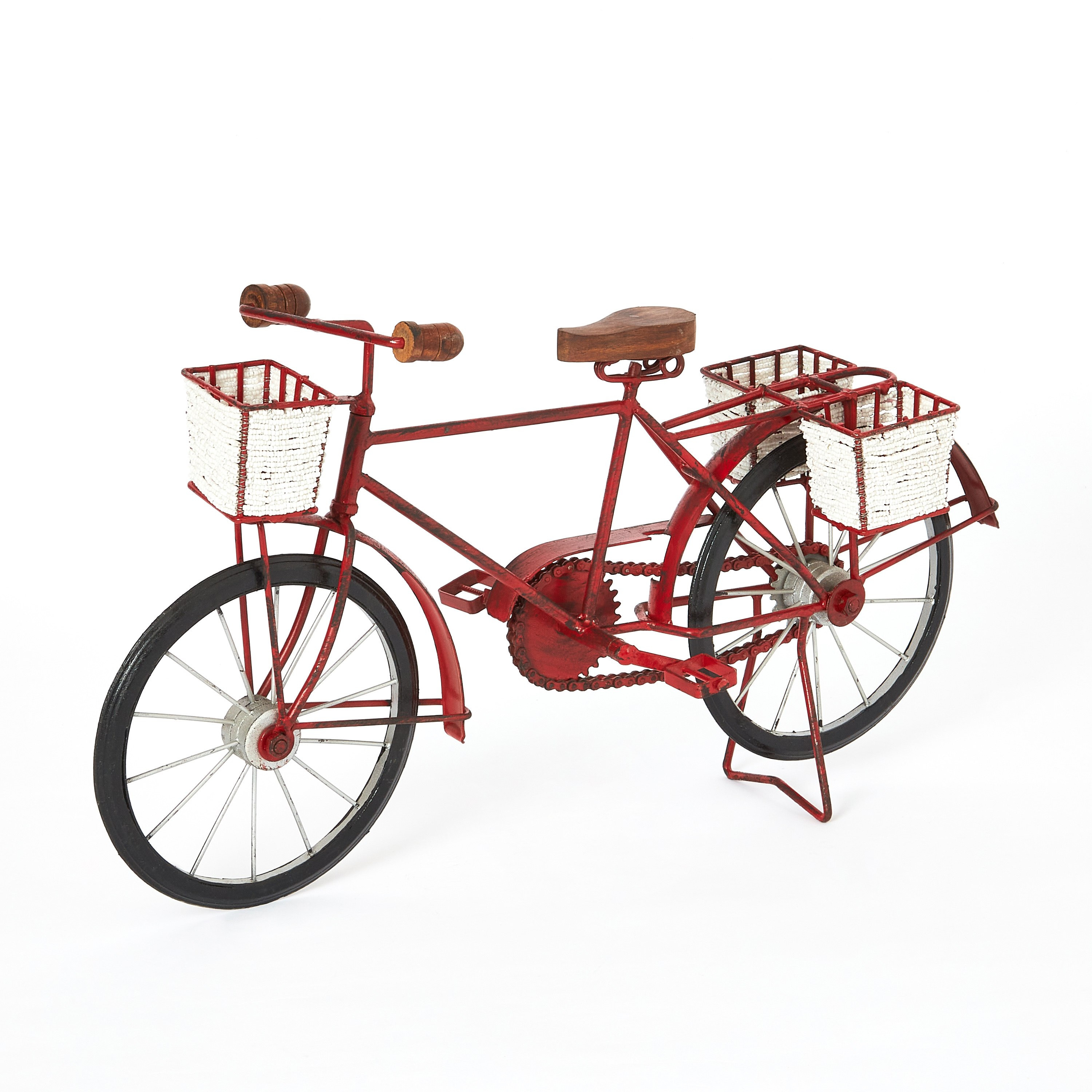 Indie Vibe Metal Cycle with Basket - 48.26x12.7x27.94 cm-hbxhomeware-homedecor-figurinesandornaments-image-5