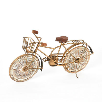 Indie Vibe Wooden Bicycle Accent - 45.7x12.7x27.9 cms