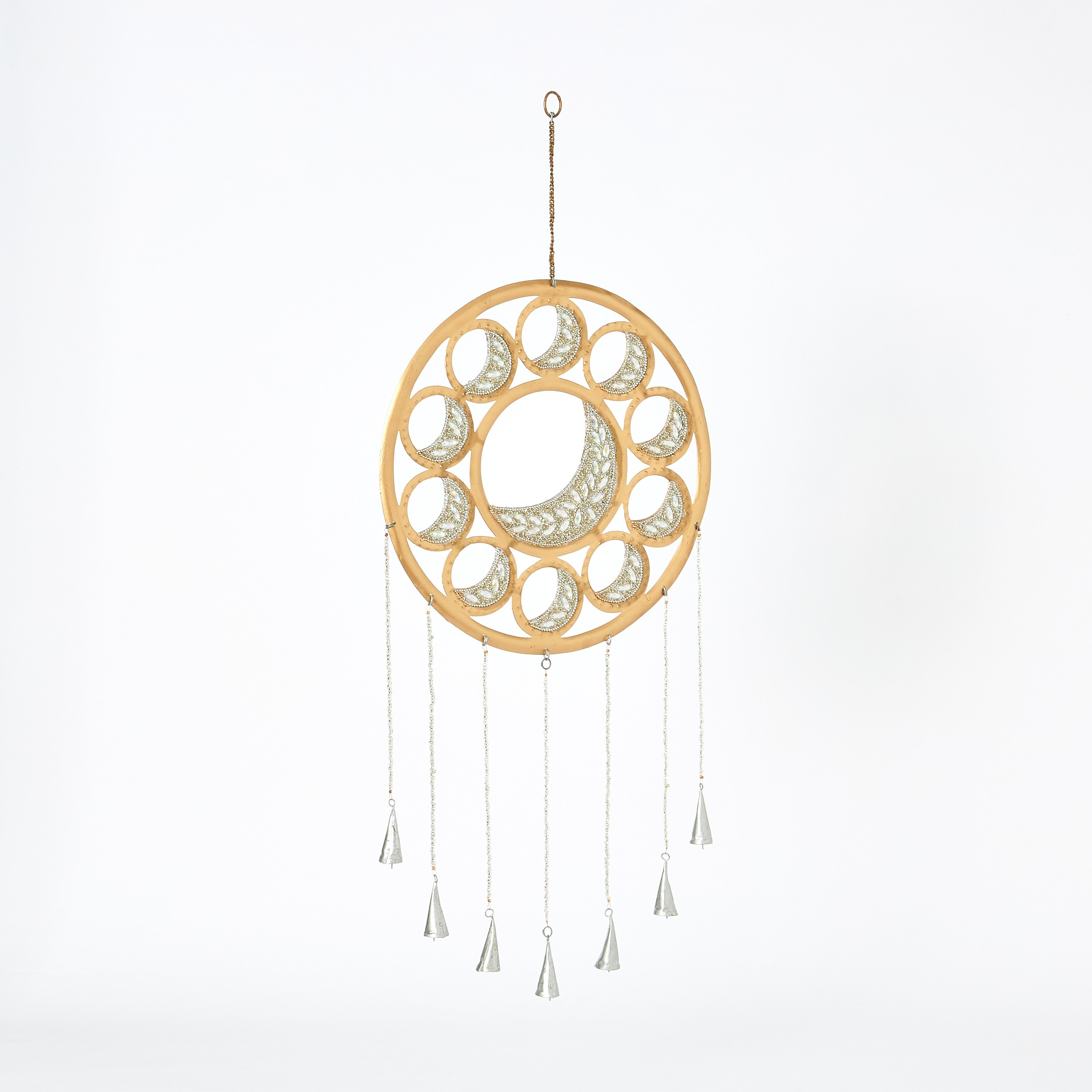 قطعة ديكور معدنية على شكل قمر من زهارا - 35.56x2.54x88.9 سم-hbxhomeware-homedecor-figurinesandornaments-image-5