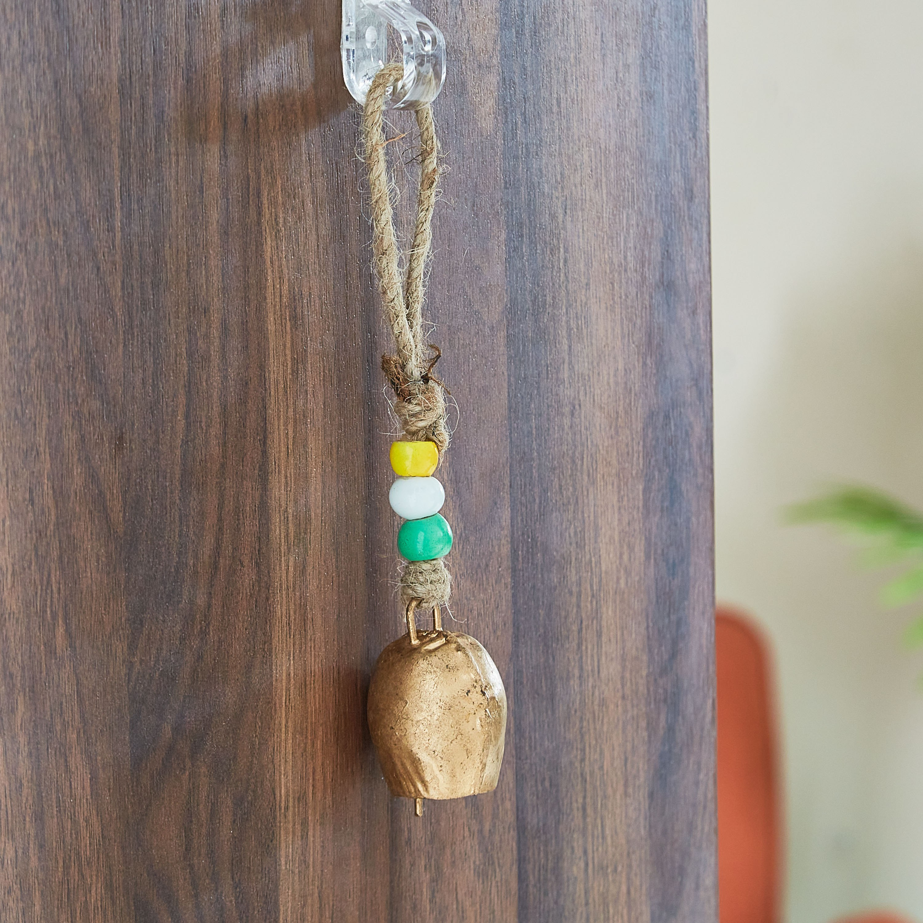 جرس معدني صغير دائري من زهارا - 3x2.5x15.2 سم-hbxhomeware-homedecor-figurinesandornaments-image-1