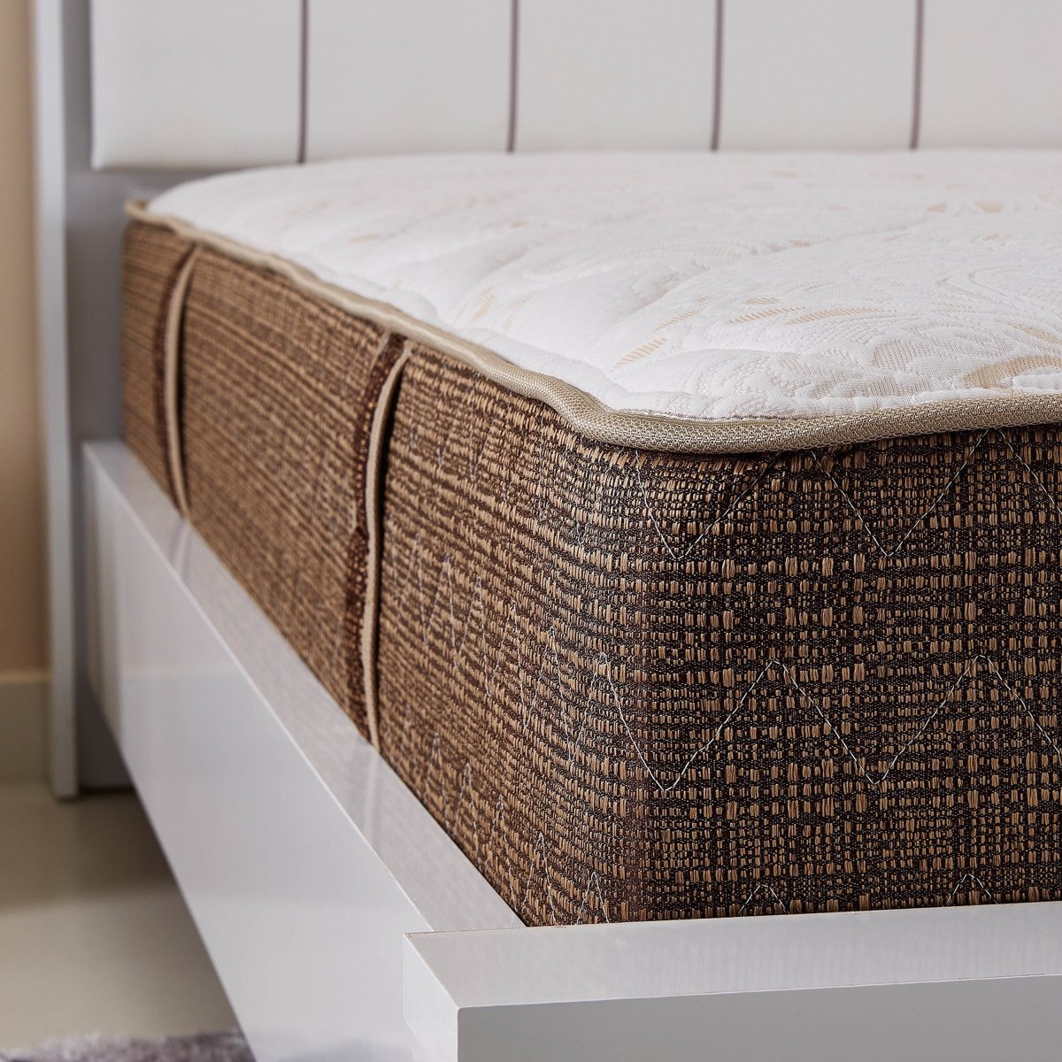 مرتبة كينج بنوابض جيبية من آي ميشيغان - 180x210x25 سم-hbxfurniture-mattresses-king-image-4