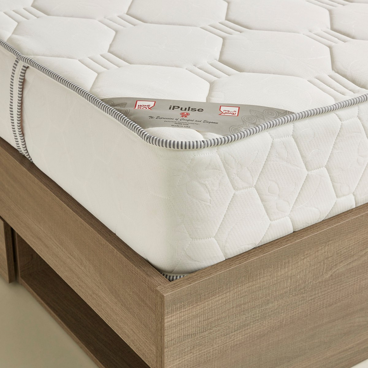 مرتبة فرديّة بنوابض جيبيّة من آي بولس - 90x200x25 سم-hbxfurniture-bedroom-mattresses-single-image-4