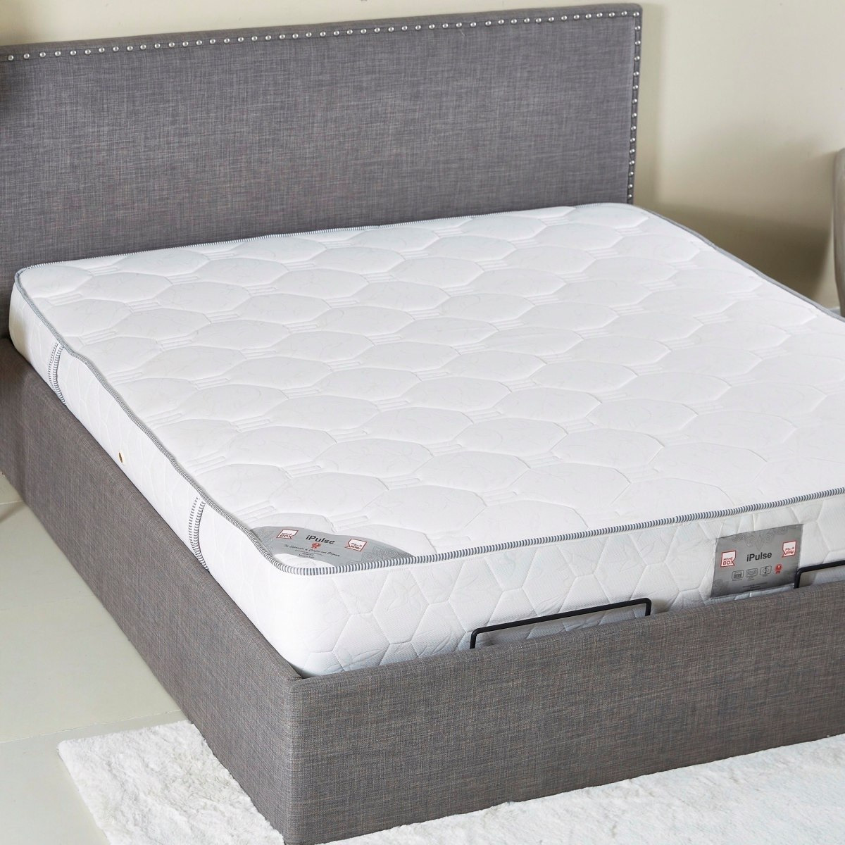 مرتبة سوبر كينج بنوابض جيبيّة من آي بولس - 200x200x25 سم-hbxfurniture-mattresses-superking-image-2