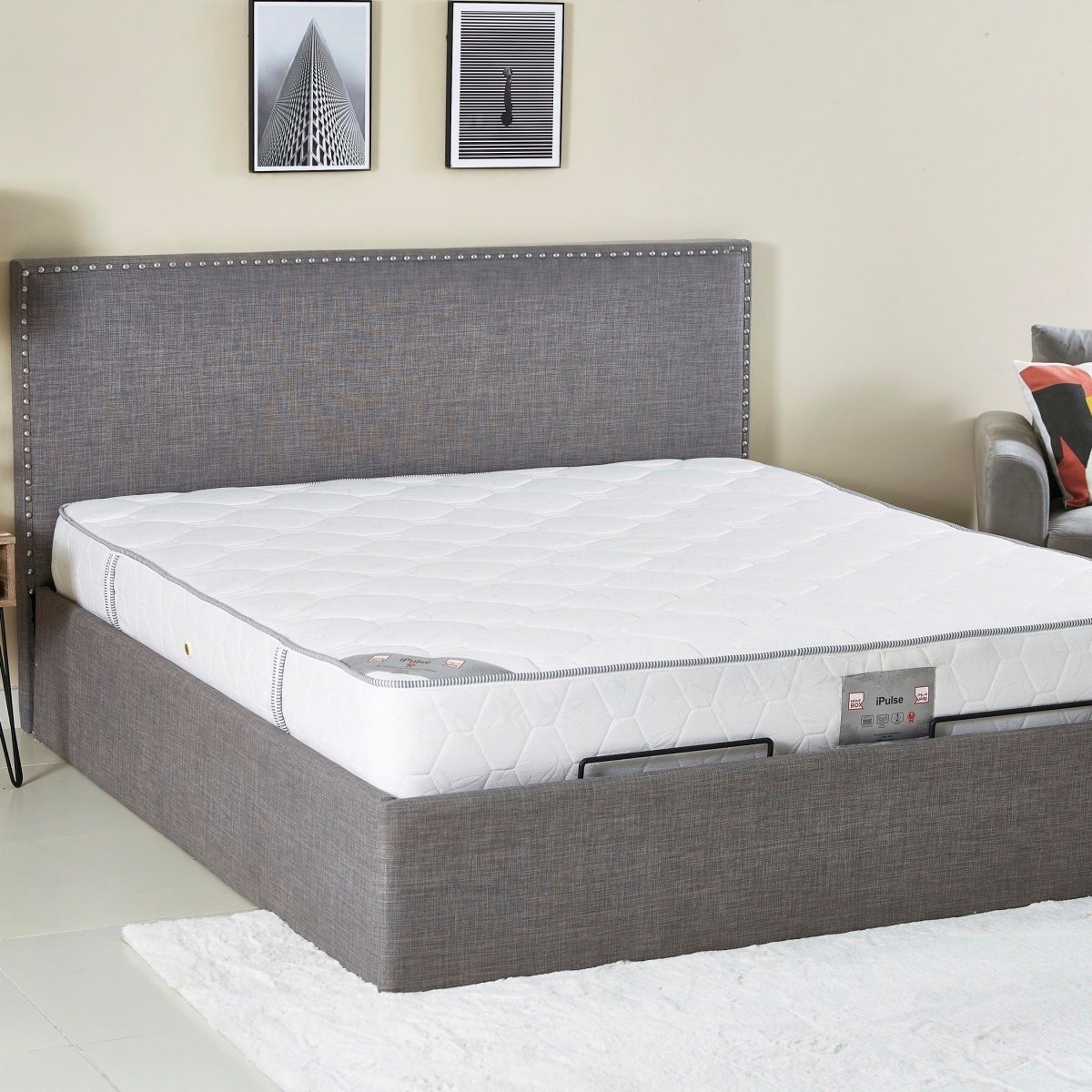 مرتبة سوبر كينج بنوابض جيبيّة من آي بولس - 200x200x25 سم-hbxfurniture-mattresses-superking-image-8