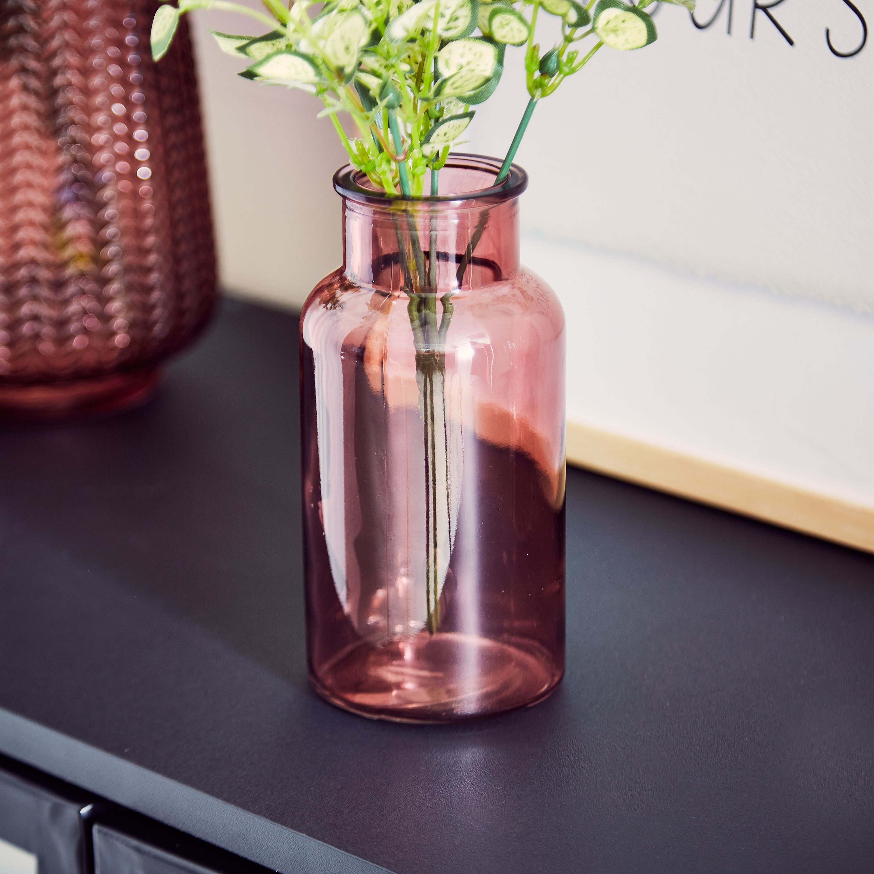مزهريّة زجاجيّة من كلايد - 9.5x18.2 سم-hbxbedroom-decorandaccessories-vases-image-2