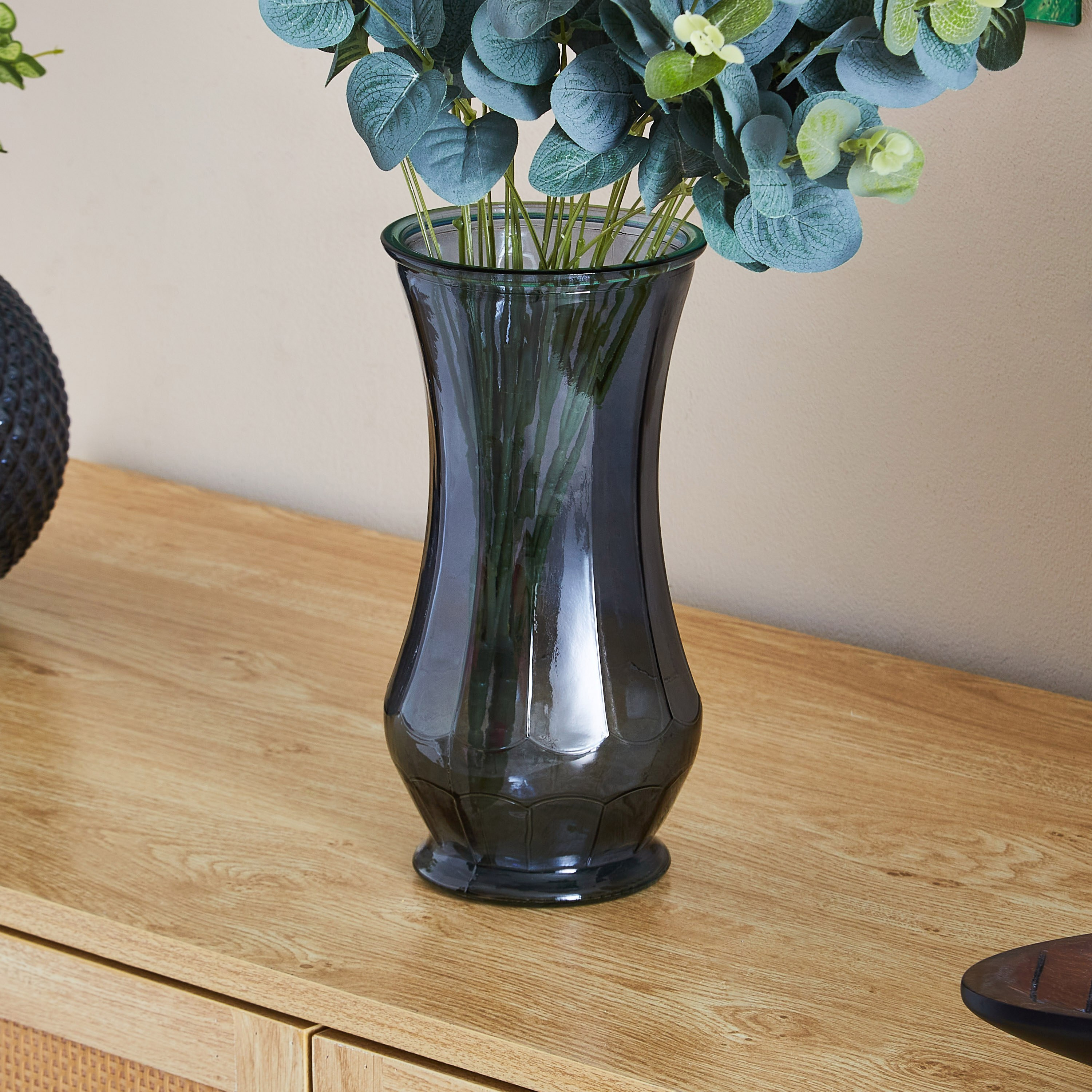 مزهريّة زجاجيّة من كلايد - 12x24.6 سم-hbxbedroom-decorandaccessories-vases-image-2